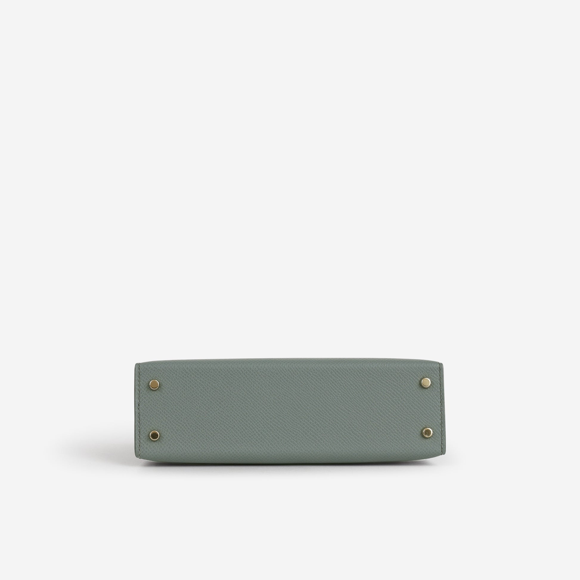 Hermès Mini Kelly - Vert Amande Epsom | Permabrass Hardware - Bagista