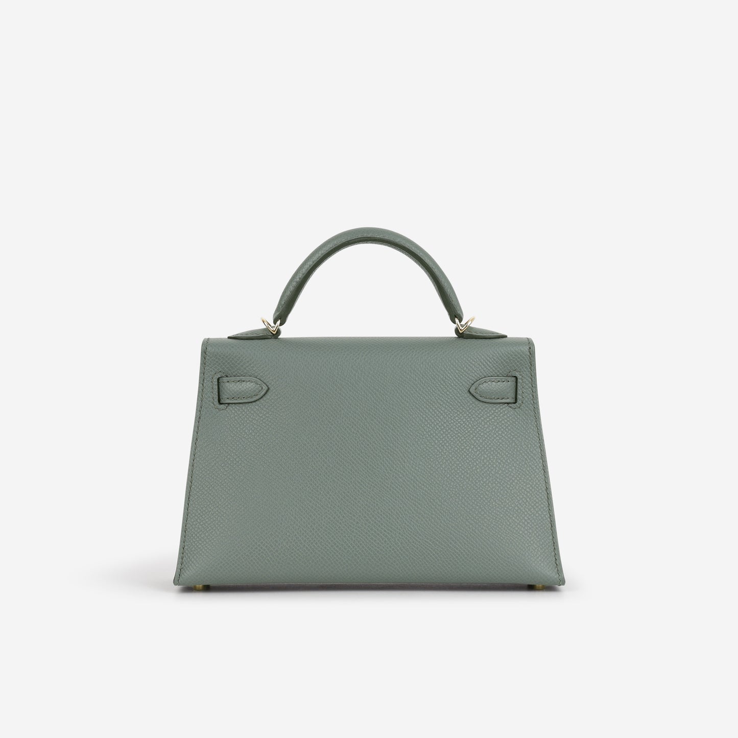 Hermès Mini Kelly - Vert Amande Epsom | Permabrass Hardware - Bagista