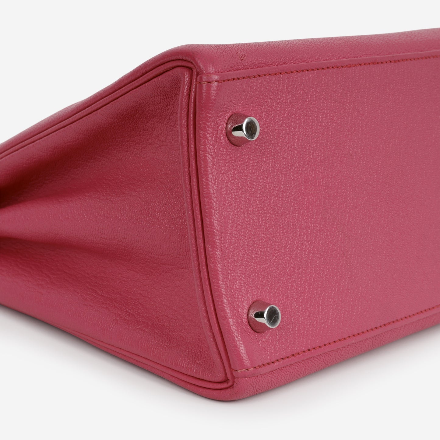 Hermès Kelly 28 - Rose Shocking Chevre | Palladium Hardware