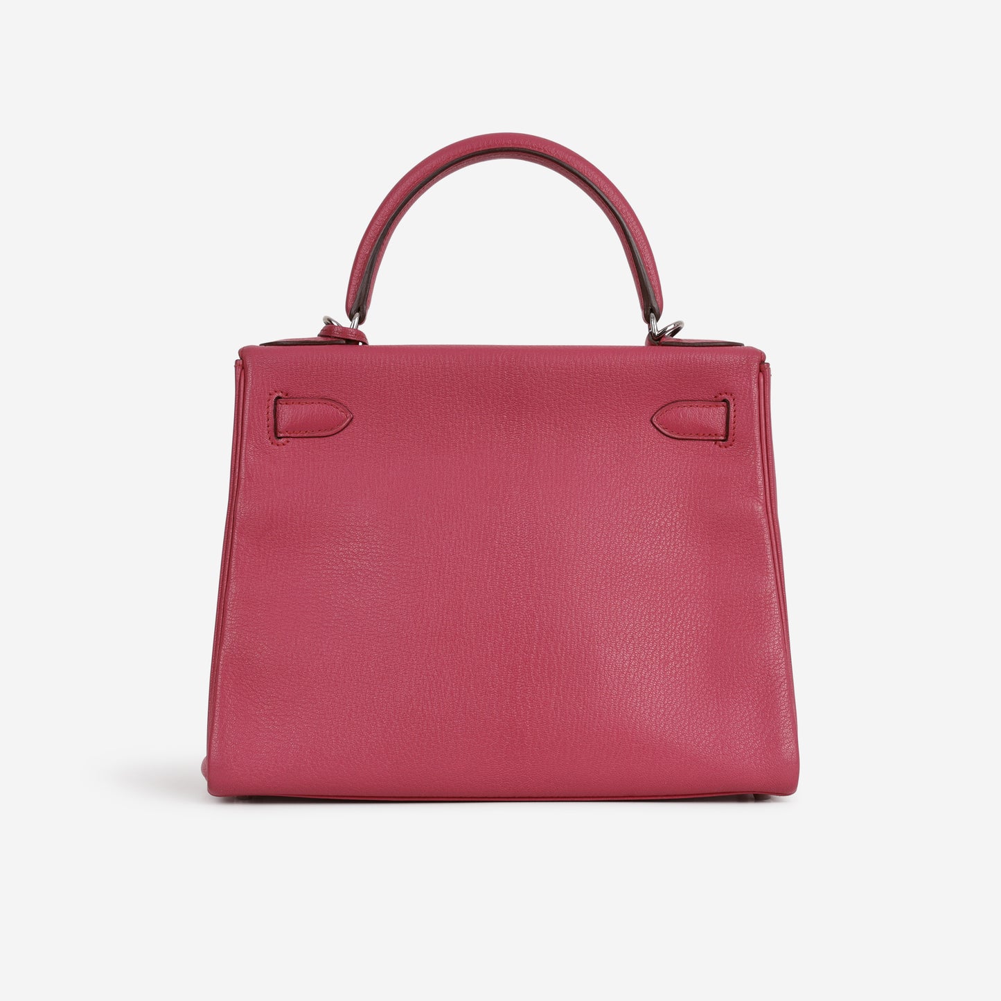 Hermès Kelly 28 - Rose Shocking Chevre | Palladium Hardware