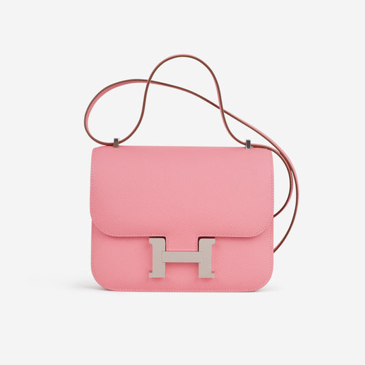 Hermès Constance 18 - Rose Confetti Epsom | Palladium Hardware
