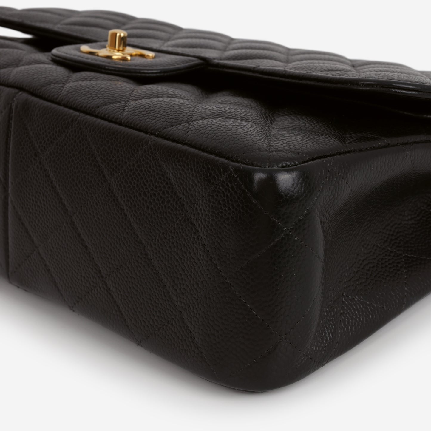 Chanel Classic Jumbo Double Flap - Black Caviar | Gold Hardware