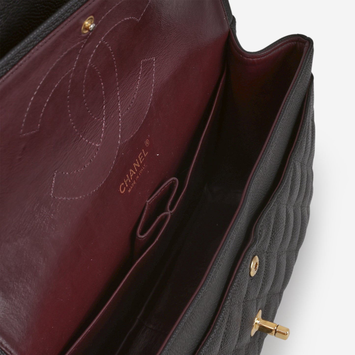 Chanel Classic Jumbo Double Flap - Black Caviar | Gold Hardware