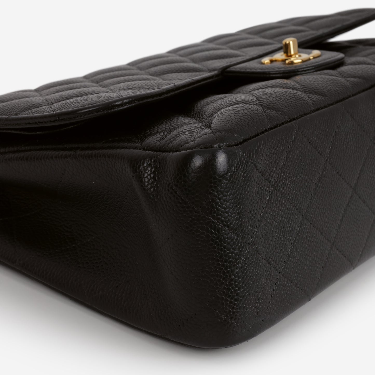 Chanel Classic Jumbo Double Flap - Black Caviar | Gold Hardware