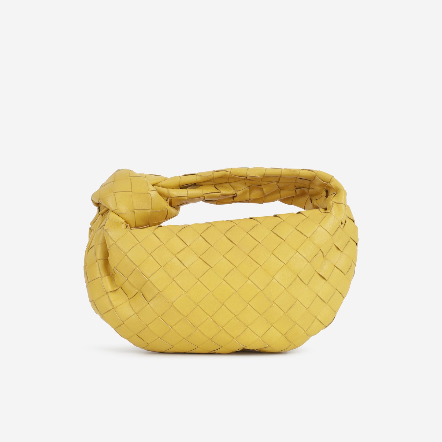 Bottega Veneta Mini Jodie - Buttercup Intrecciato | Gold Hardware