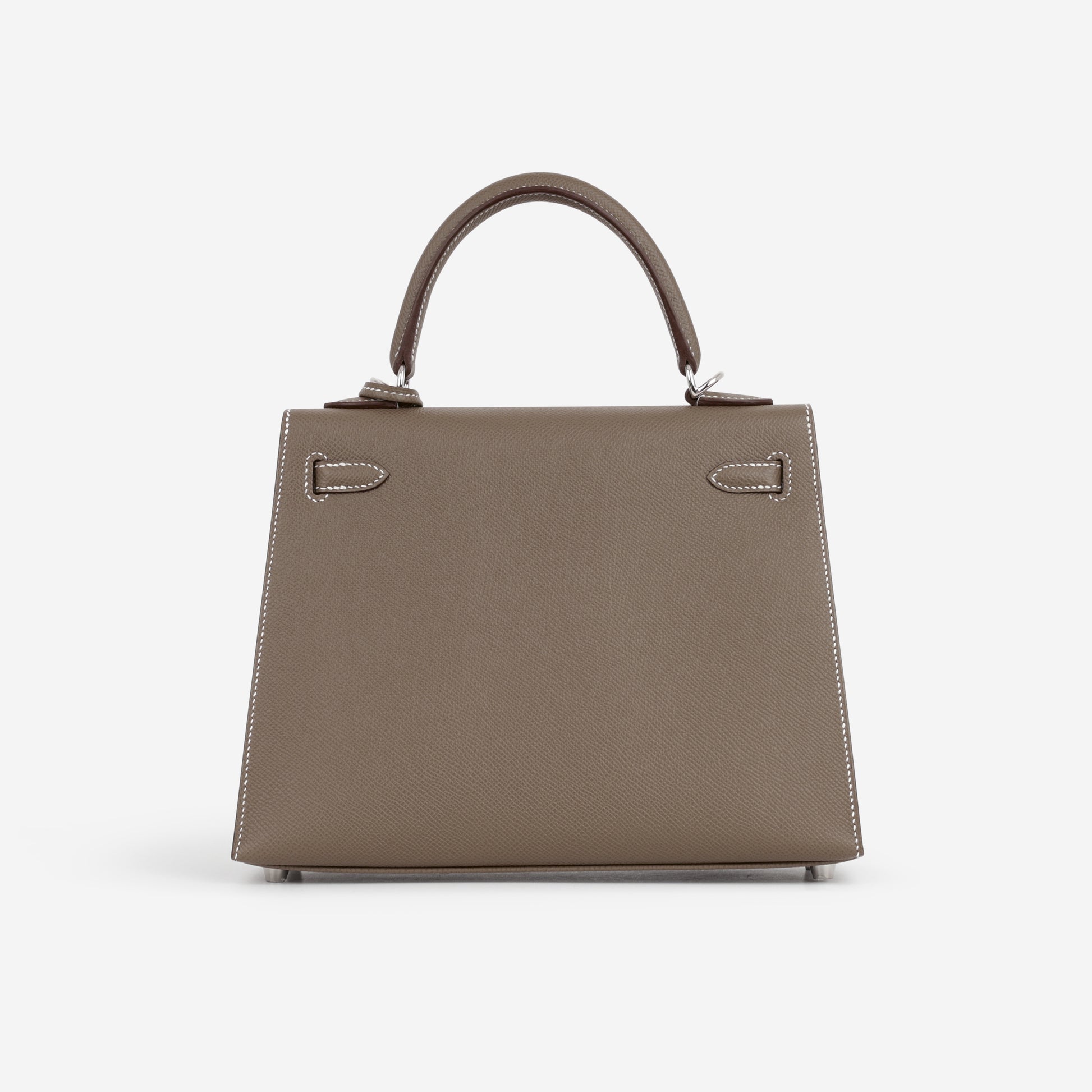 Hermès Kelly 25 - Etoupe Epsom | Palladium Hardware - Bagista