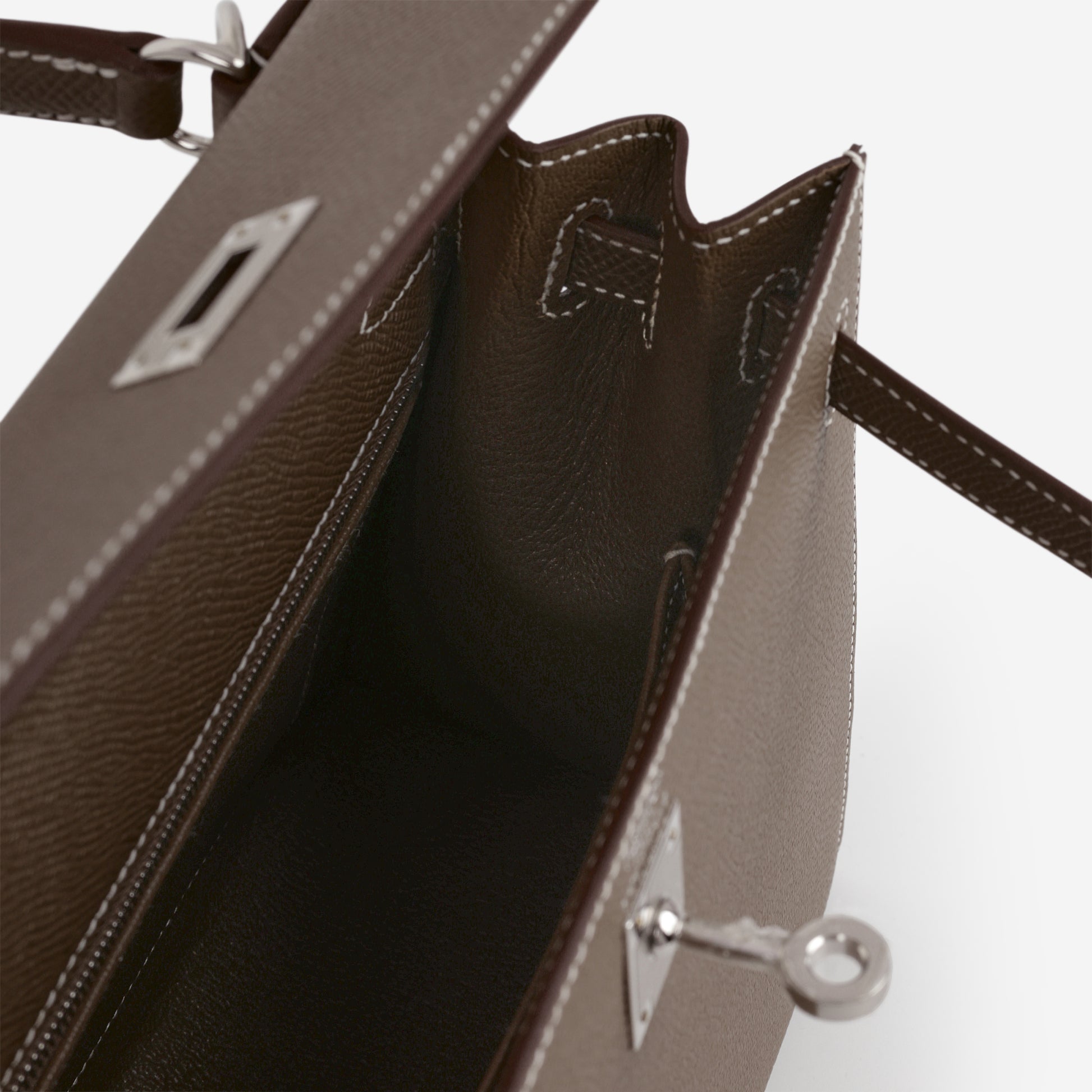 Hermès Kelly 25 - Etoupe Epsom | Palladium Hardware - Bagista