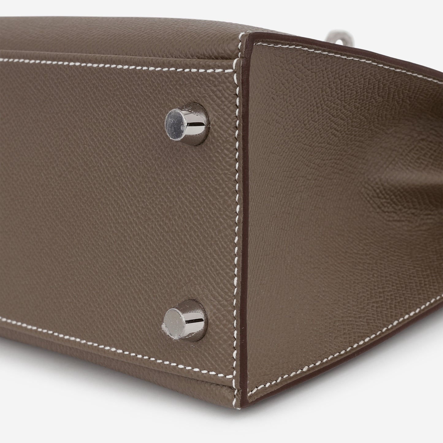 Hermès Kelly 25 - Etoupe Epsom | Palladium Hardware - Bagista