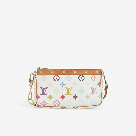 LV x TM Vintage Pochette Accessoires - Multicolore Monogram | Gold Hardware