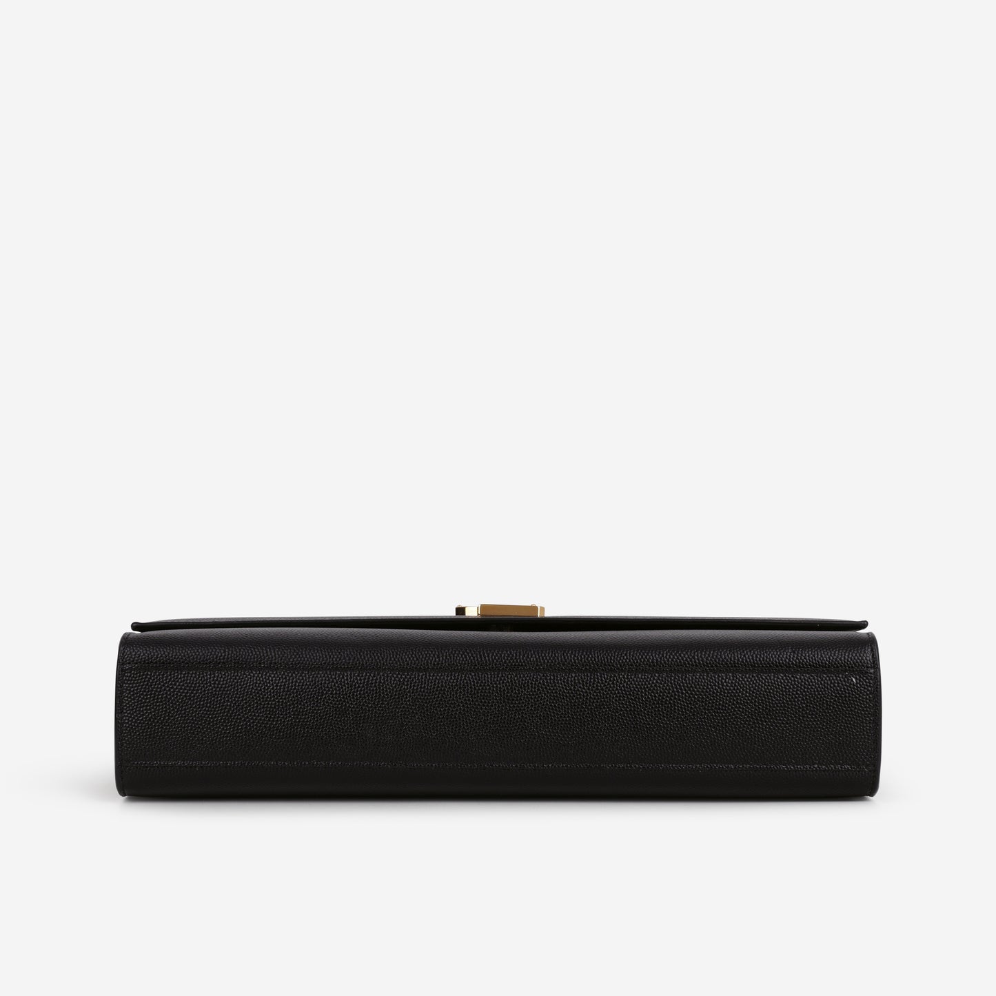 Saint Laurent Large Kate - Black Grained Calfskin | Gold Hardware