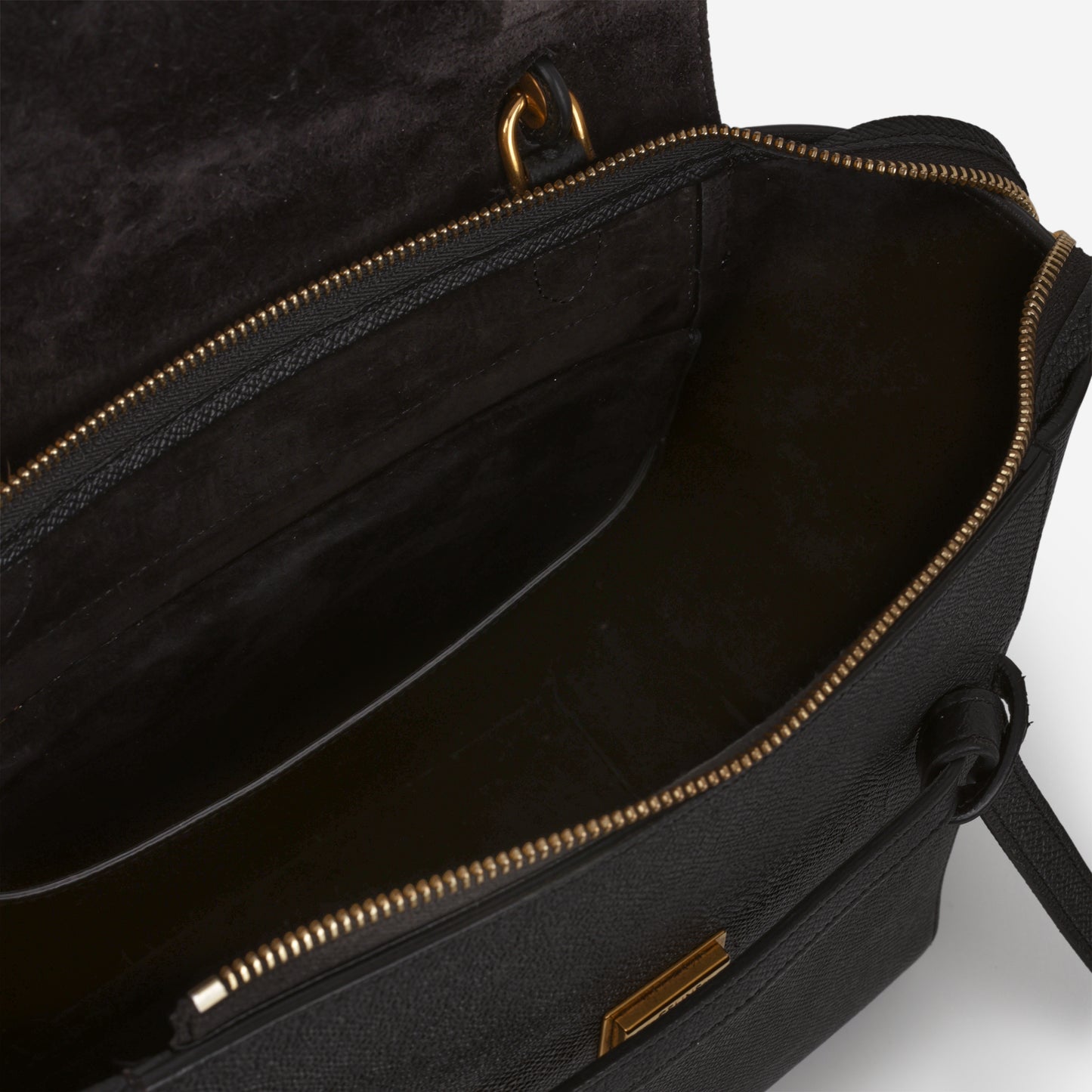 Celine Micro Belt Bag - Black Grained Calfskin | Gold Hardware