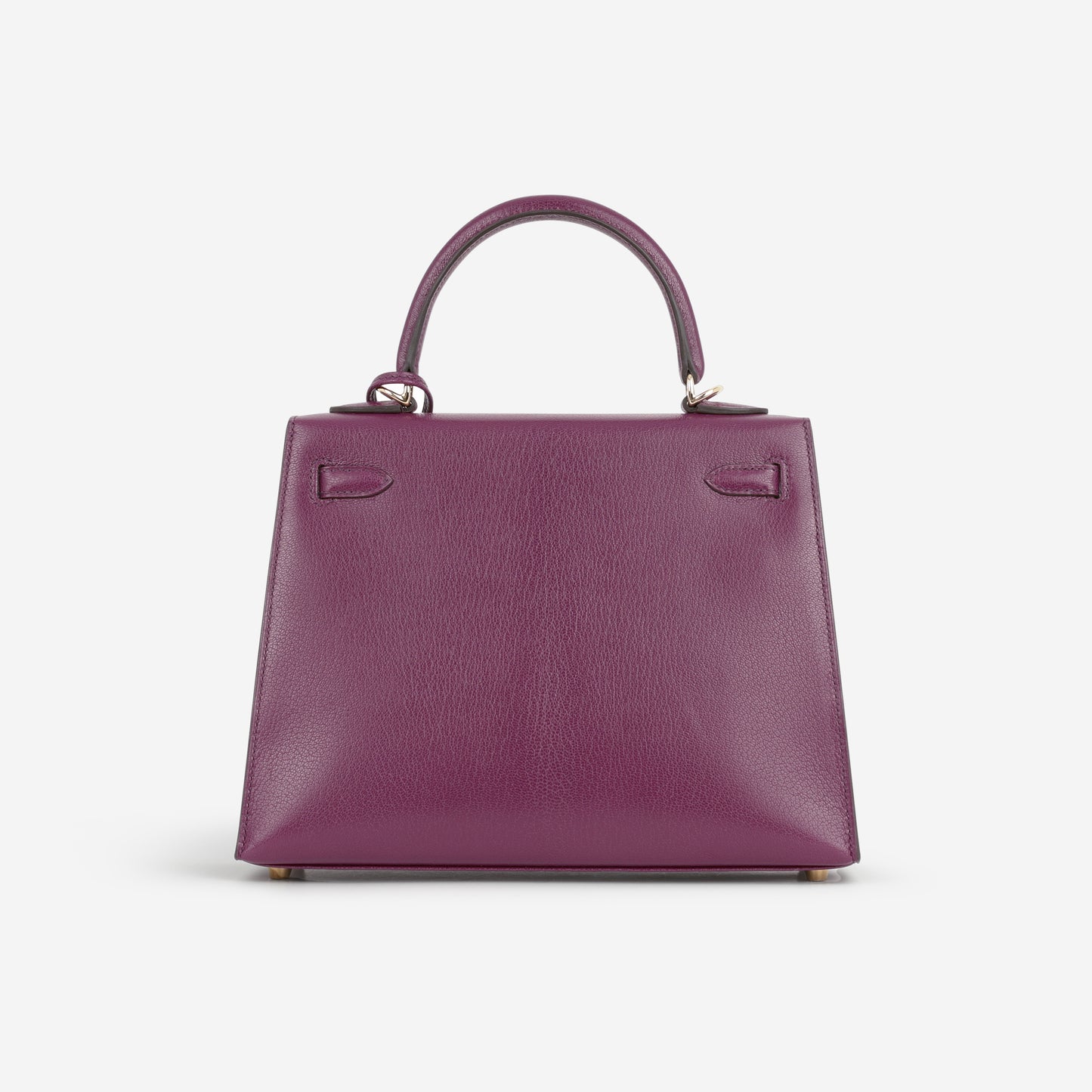 Hermès Kelly 25 - Anemone Chevre Chamkila | Permbrass Hardware