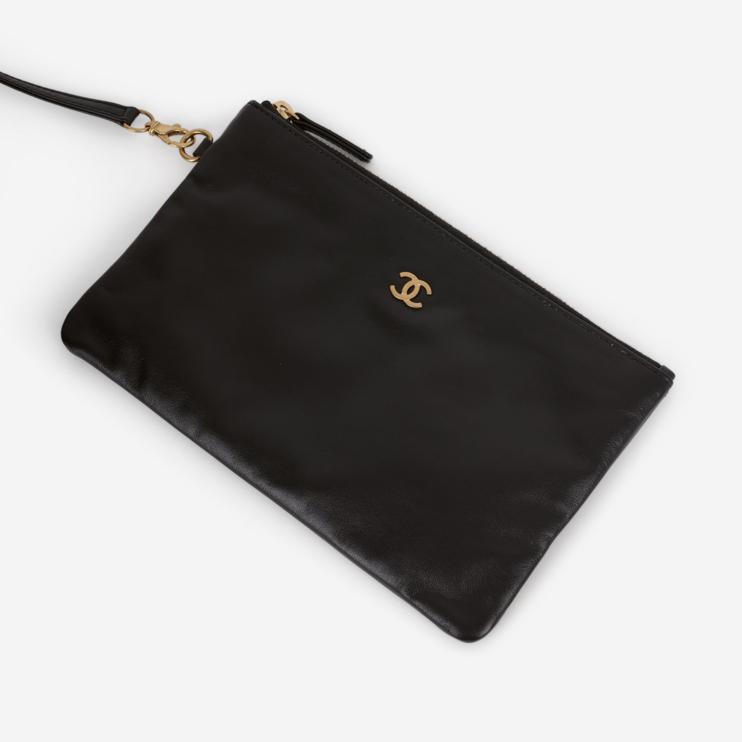 Chanel Small 22 Tote - Black Calfskin | Gold Hardware