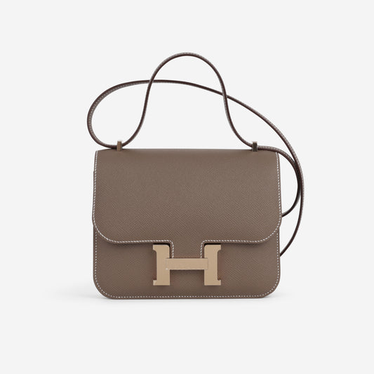 Hermès Constance 18 - Etoupe Epsom | Permabrass Hardware