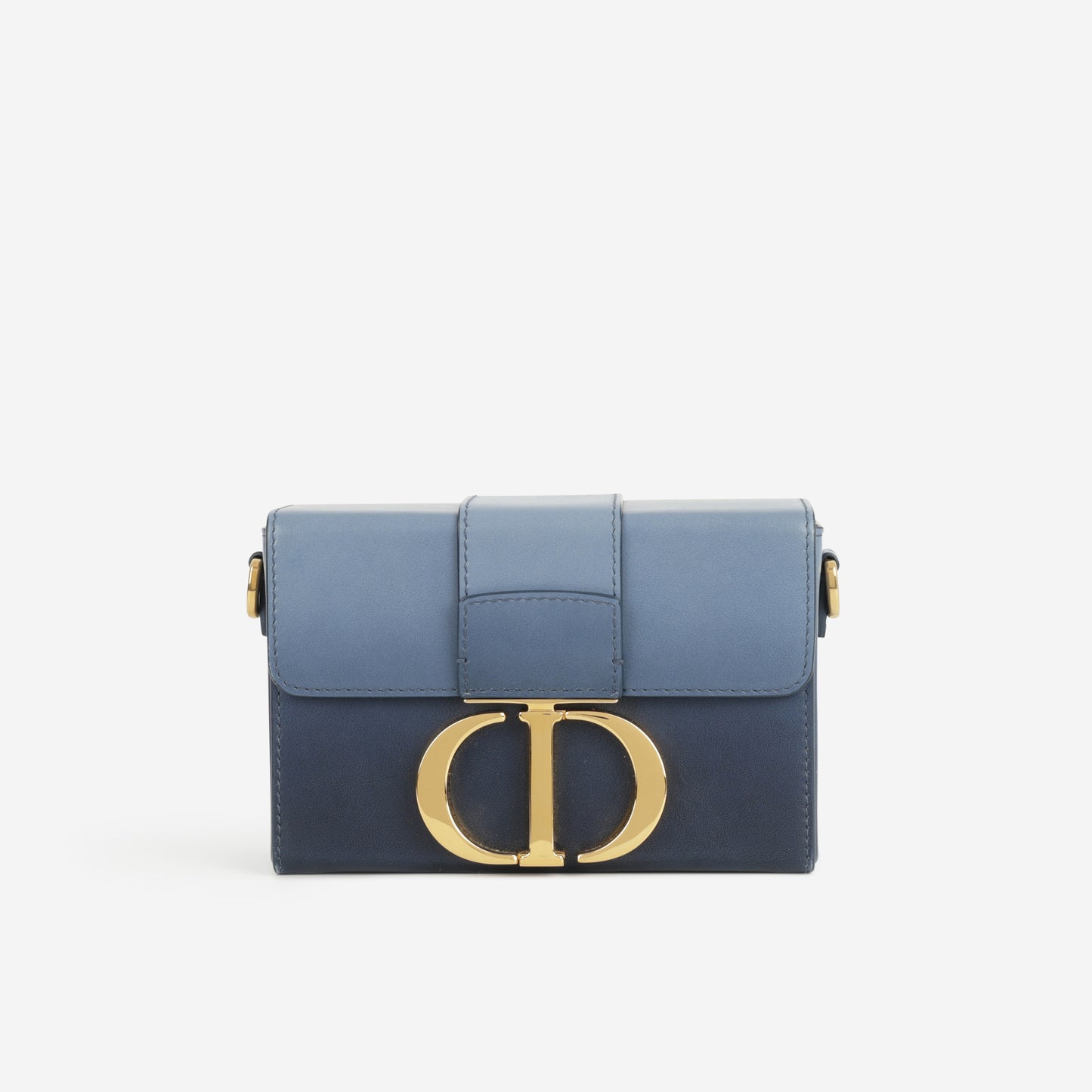 Dior 30 Montaigne Mini Bag - Blue Ombre Calfskin | Gold Hardware