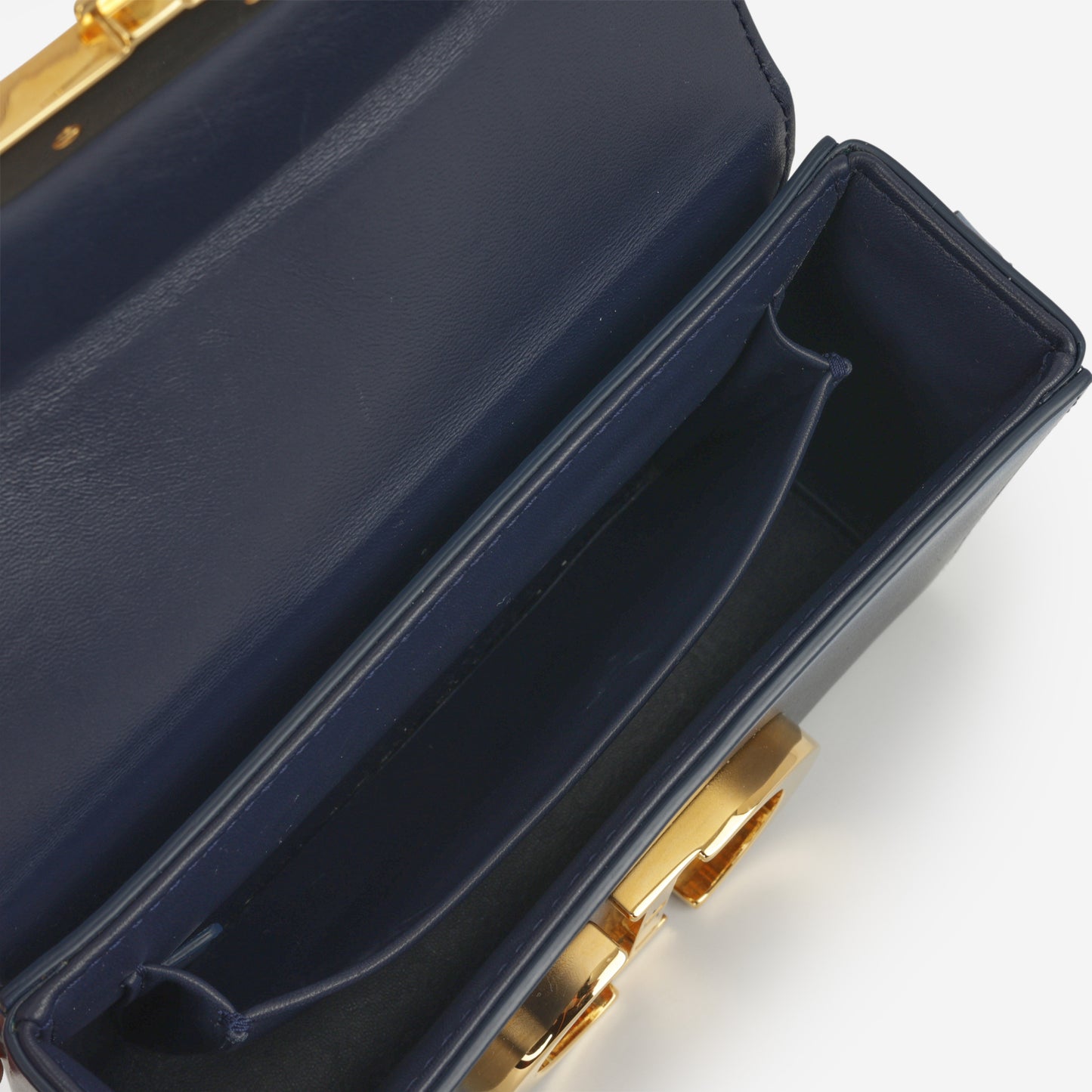 Dior 30 Montaigne Mini Bag - Blue Ombre Calfskin | Gold Hardware