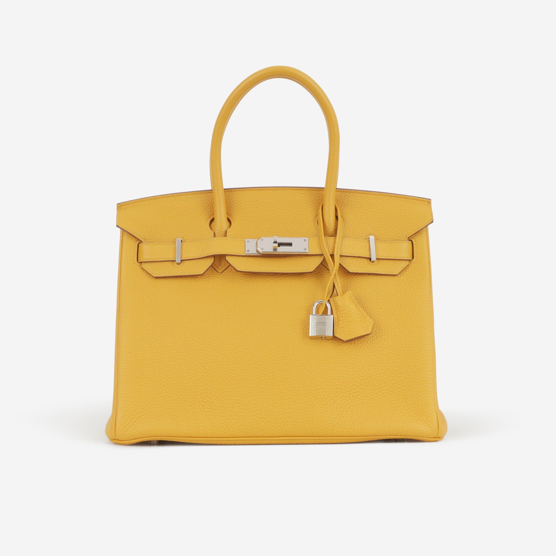 Hermès Birkin 30 - Jaune Ambre Togo | Palladium Hardware - Bagista