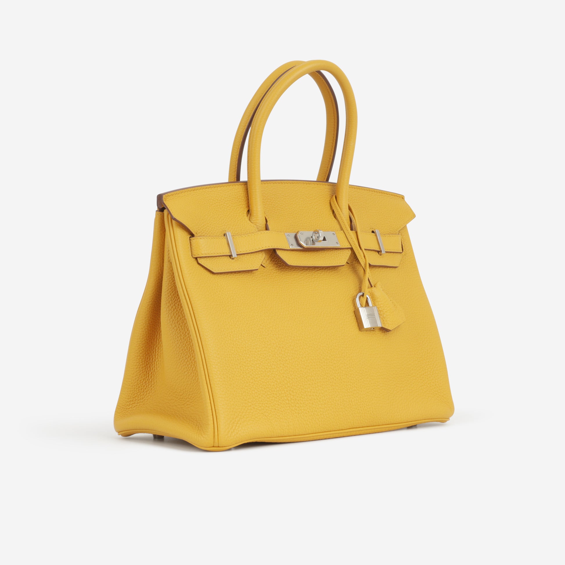 Hermès Birkin 30 - Jaune Ambre Togo | Palladium Hardware - Bagista