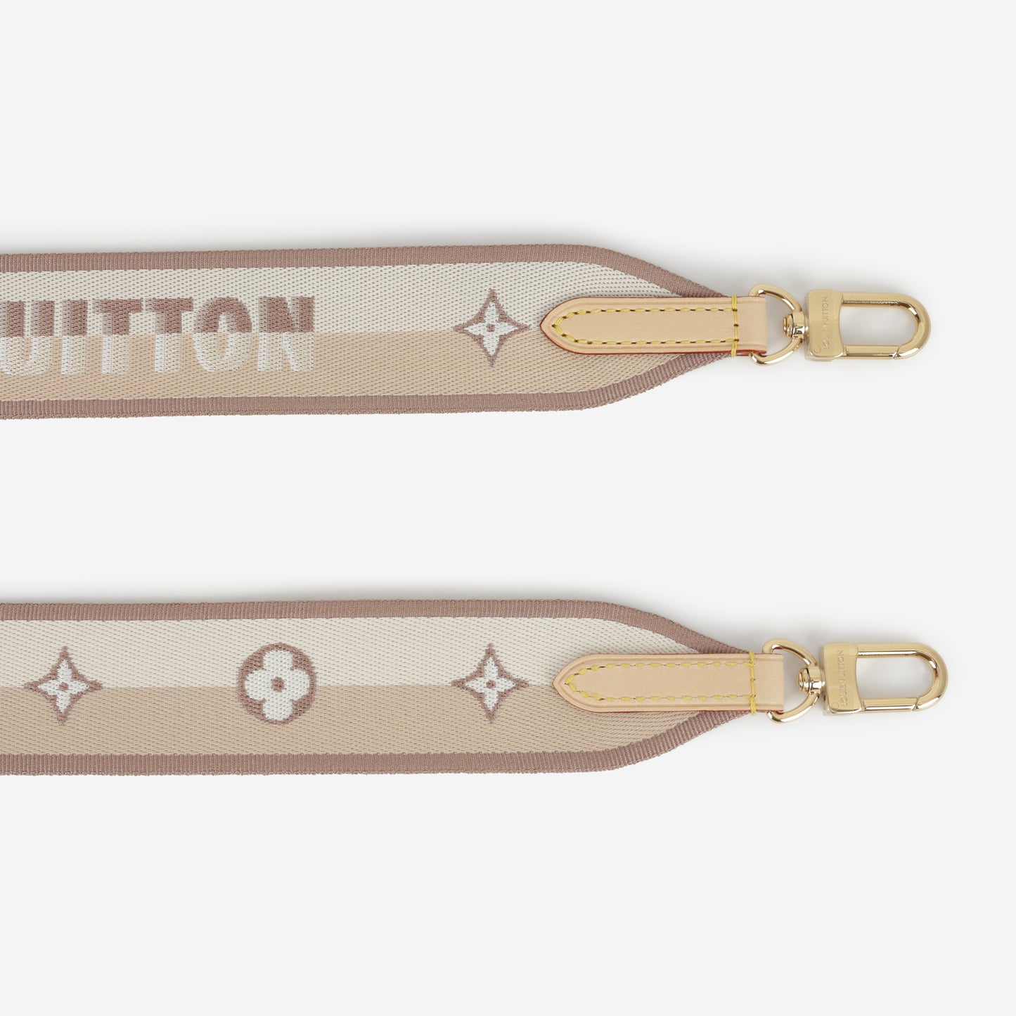 Louis Vuitton Bandouliere Strap - Beige | Gold Hardware