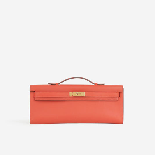 Hermès Kelly Cut - Capucines Swift | Gold Hardware - Bagista