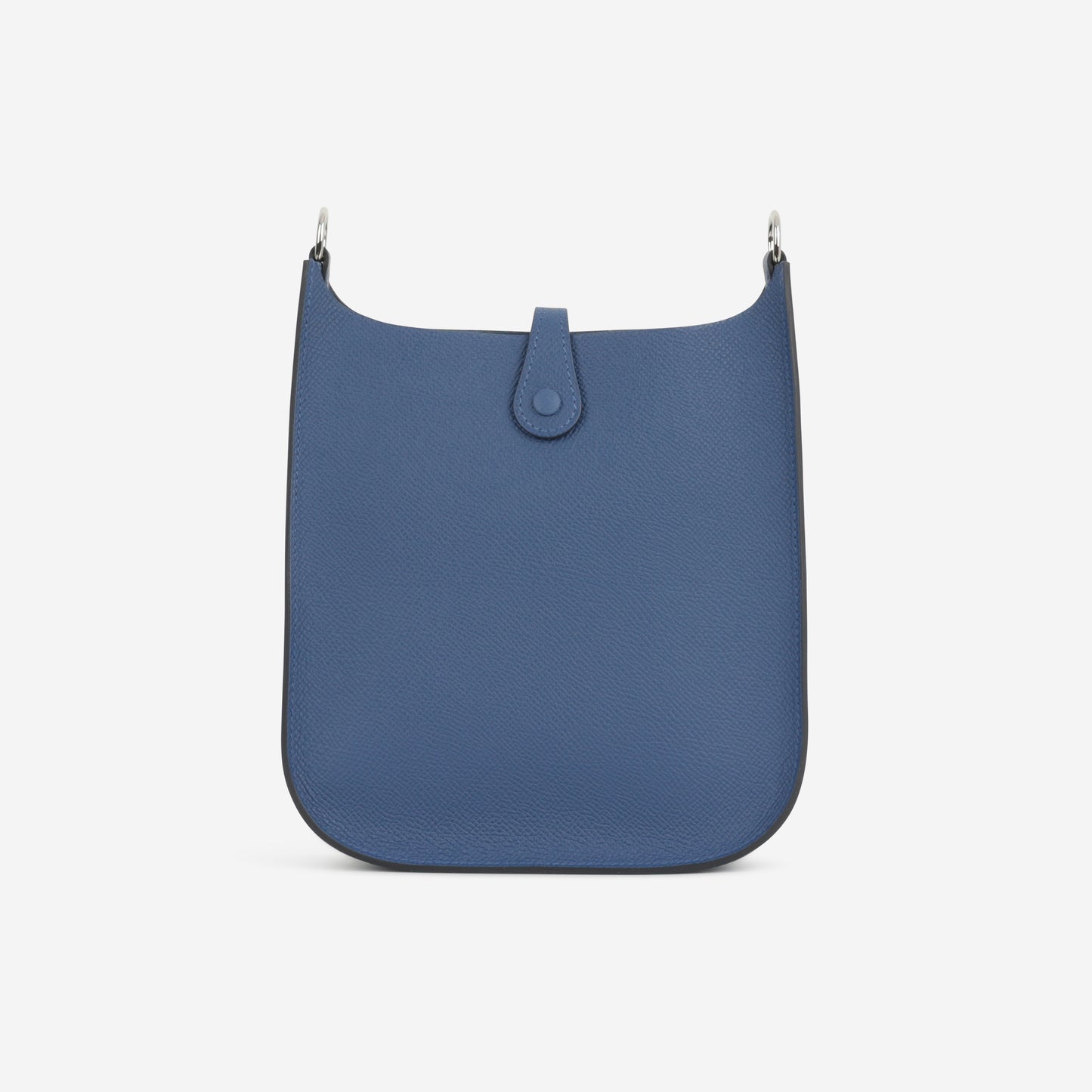 Hermès Mini Evelyne 16 Sellier - Bleu Tie Epsom | Palladium Hardware