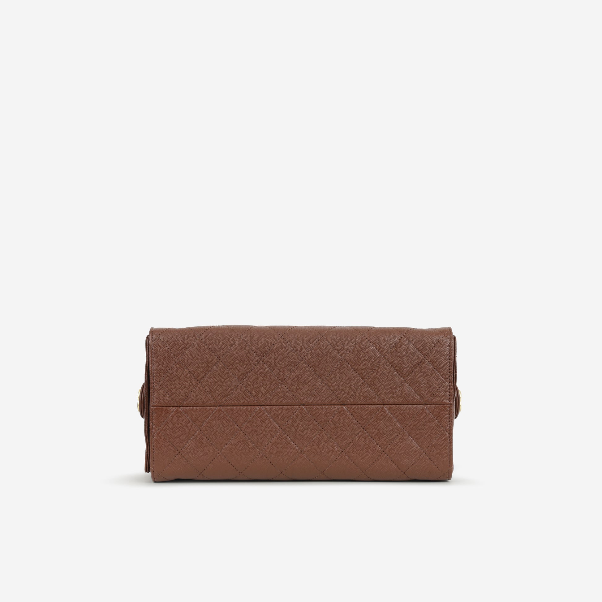 Chanel Medium 25 Hobo Bag - Brown Caviar | Aged Gold Hardware - Bagista