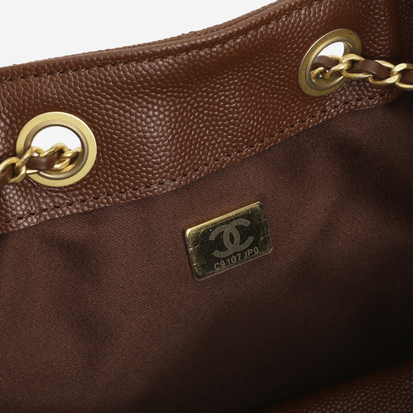 Chanel Medium 25 Hobo Bag - Brown Caviar | Aged Gold Hardware - Bagista