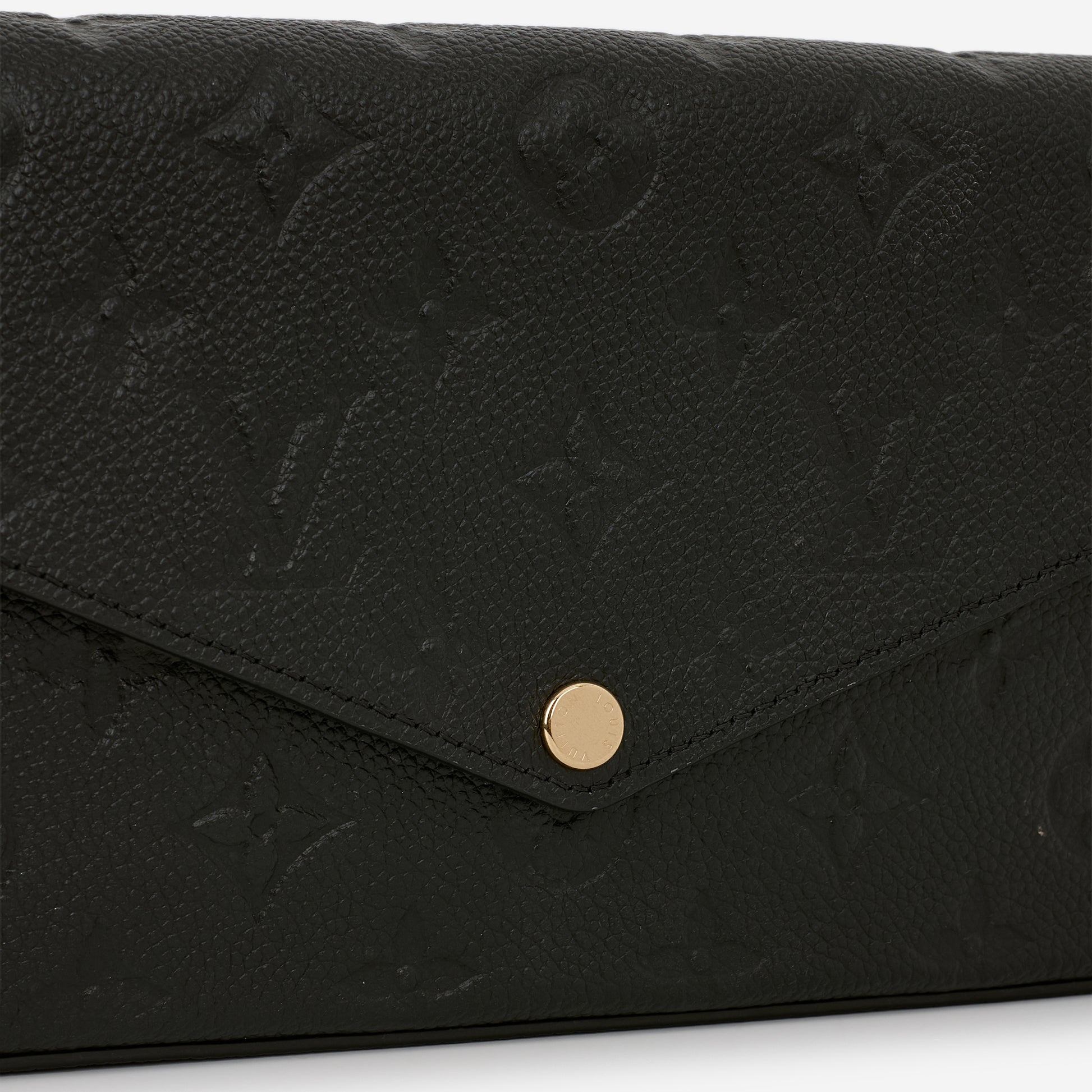 Louis Vuitton Pochette Felicie - Black Empreinte | Gold Hardware - Bagista