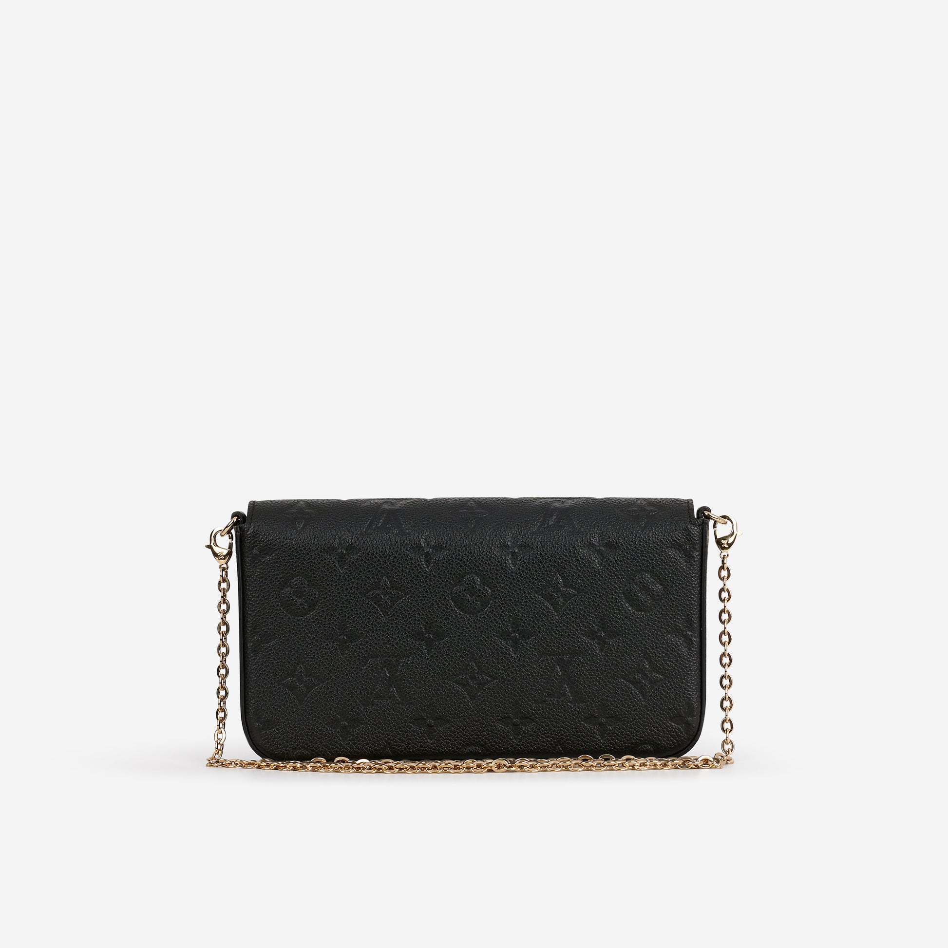 Louis Vuitton Pochette Felicie - Black Empreinte | Gold Hardware - Bagista