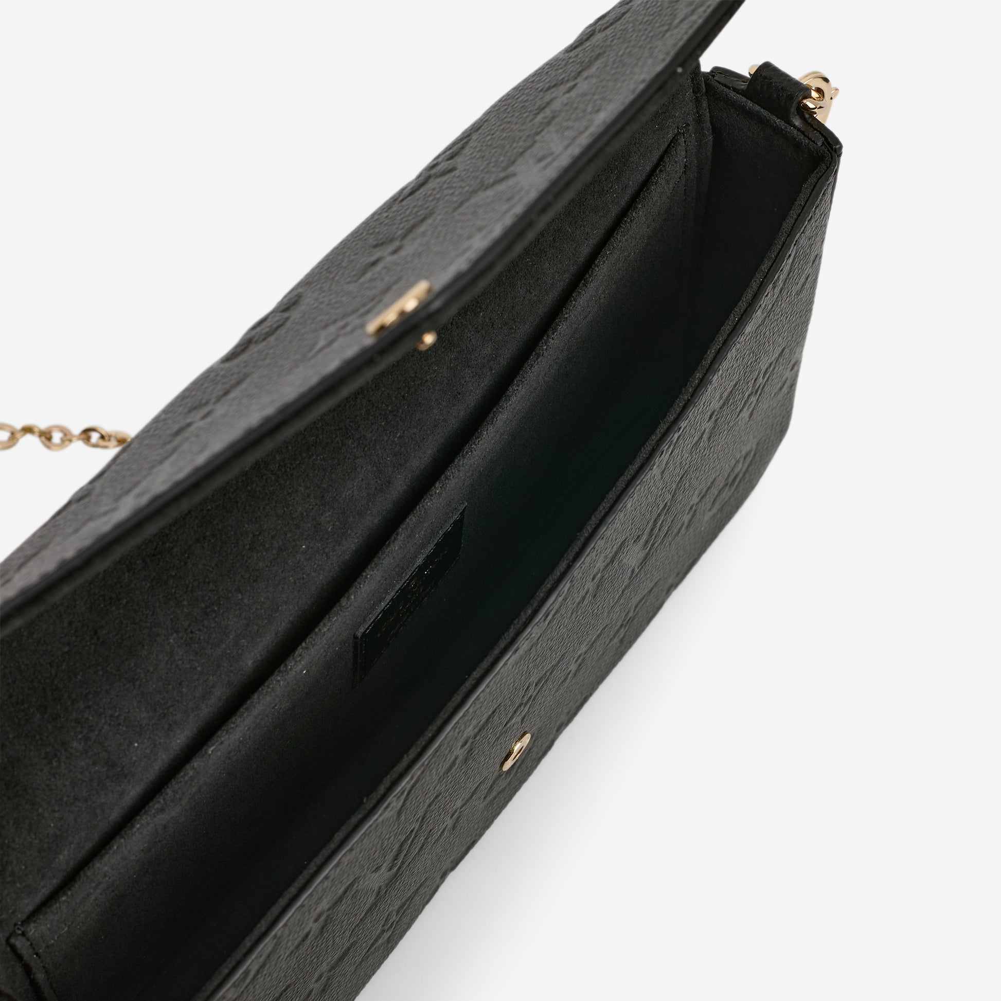 Louis Vuitton Pochette Felicie - Black Empreinte | Gold Hardware - Bagista