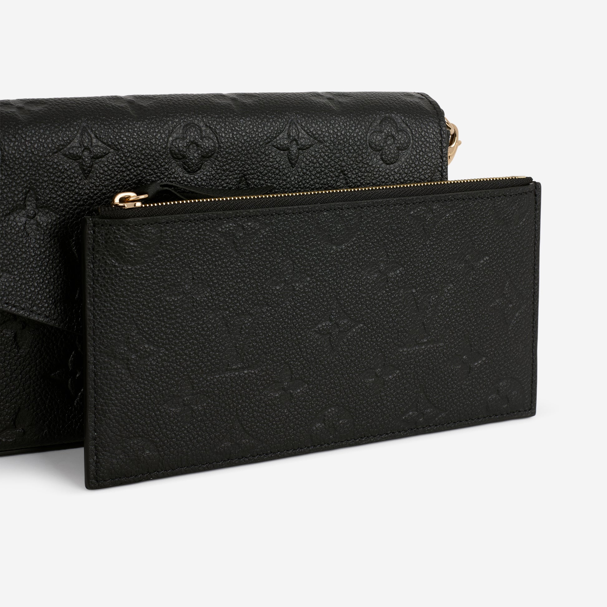 Louis Vuitton Pochette Felicie - Black Empreinte | Gold Hardware - Bagista
