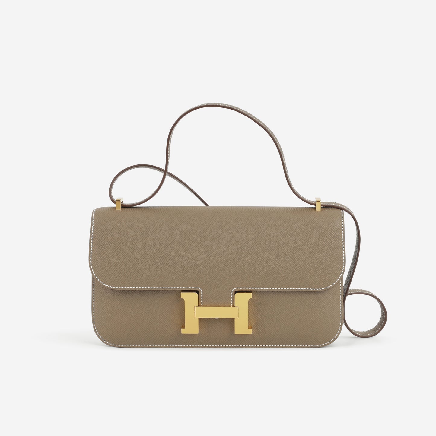 Hermès Constance Elan - Etoupe Epsom | Gold Hardware - Bagista