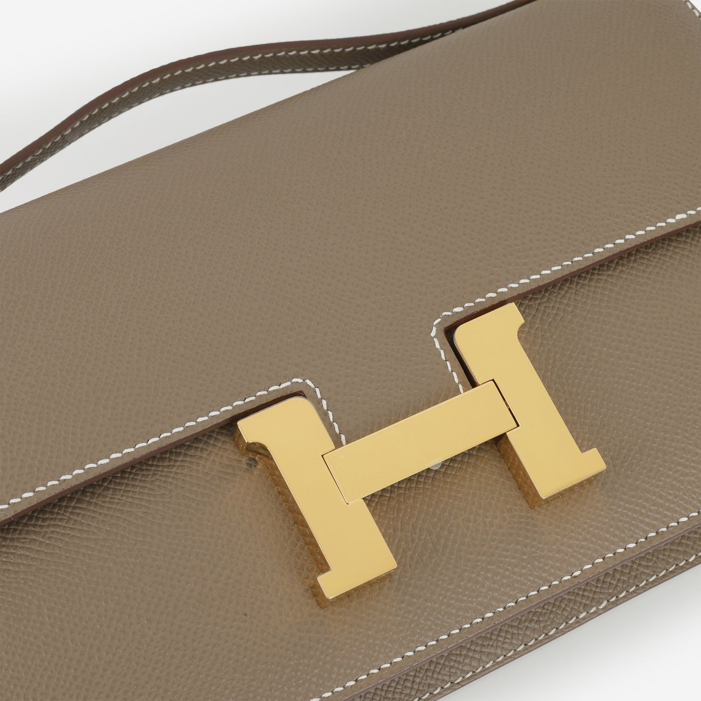 Hermès Constance Elan - Etoupe Epsom | Gold Hardware - Bagista