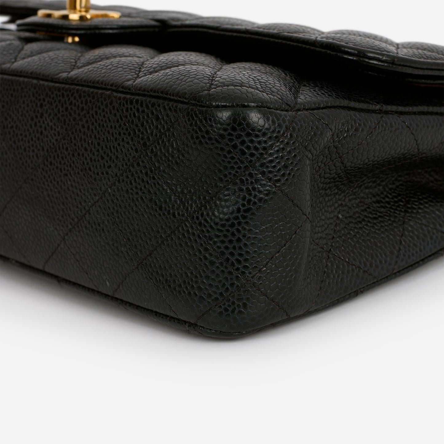 Chanel Medium Classic Flap - Black Caviar | Gold Hardware - Bagista
