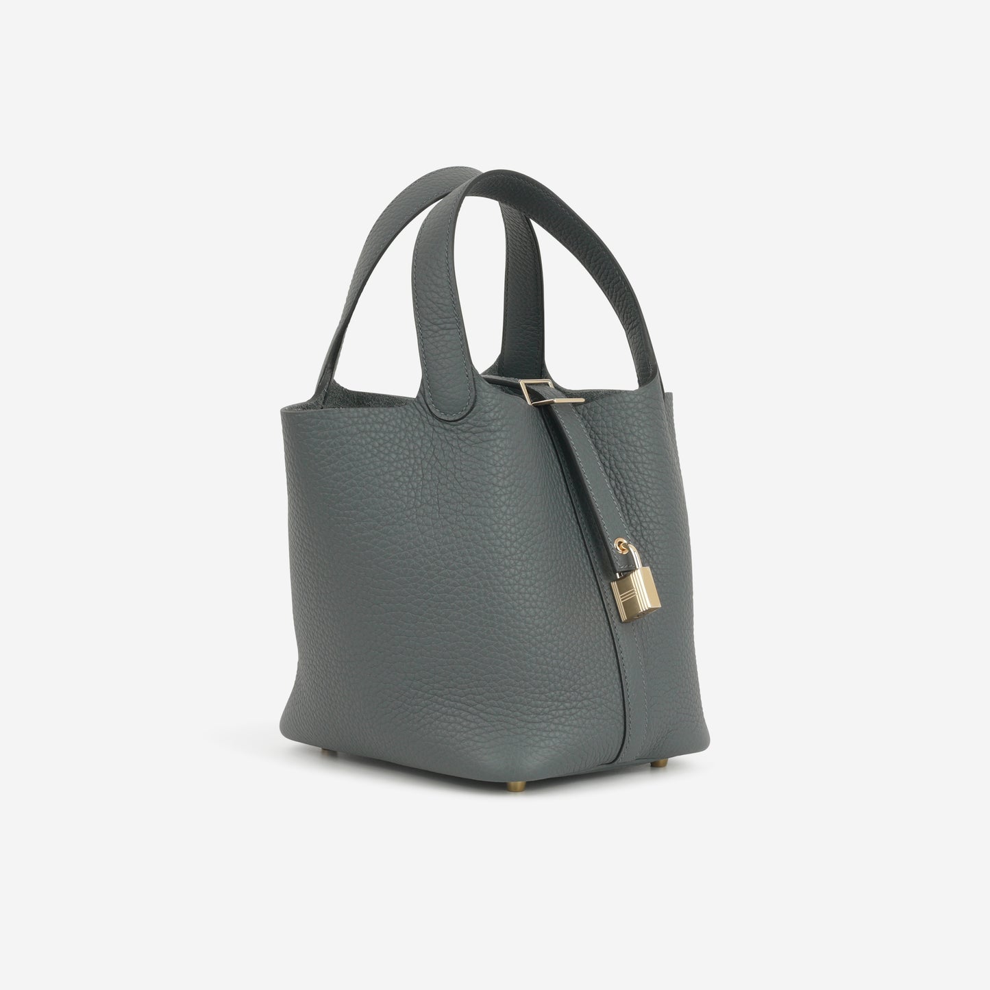 Hermès Picotin 18 - Gris Misty Clemence | Permabrass Hardware - Bagista