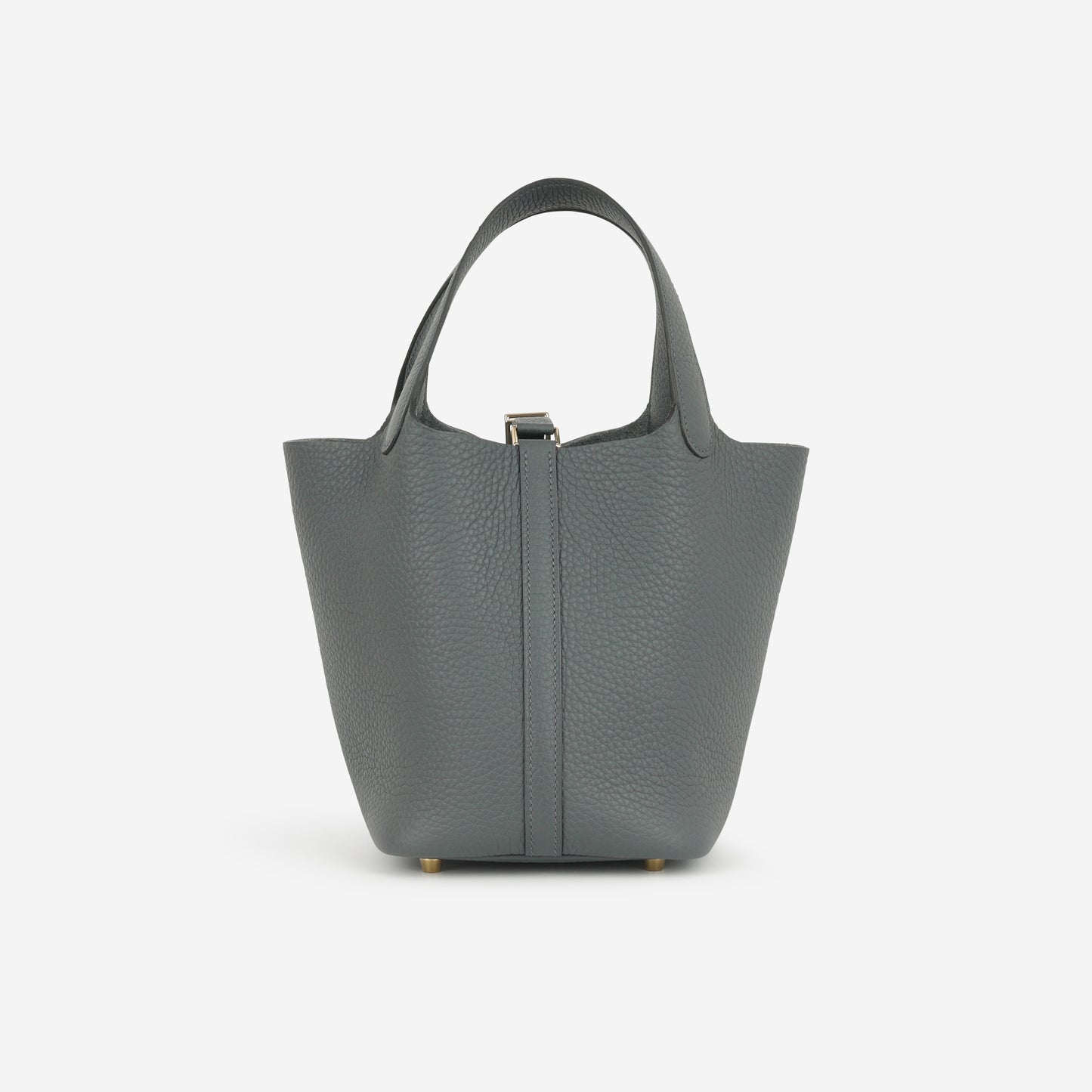 Hermès Picotin 18 - Gris Misty Clemence | Permabrass Hardware - Bagista
