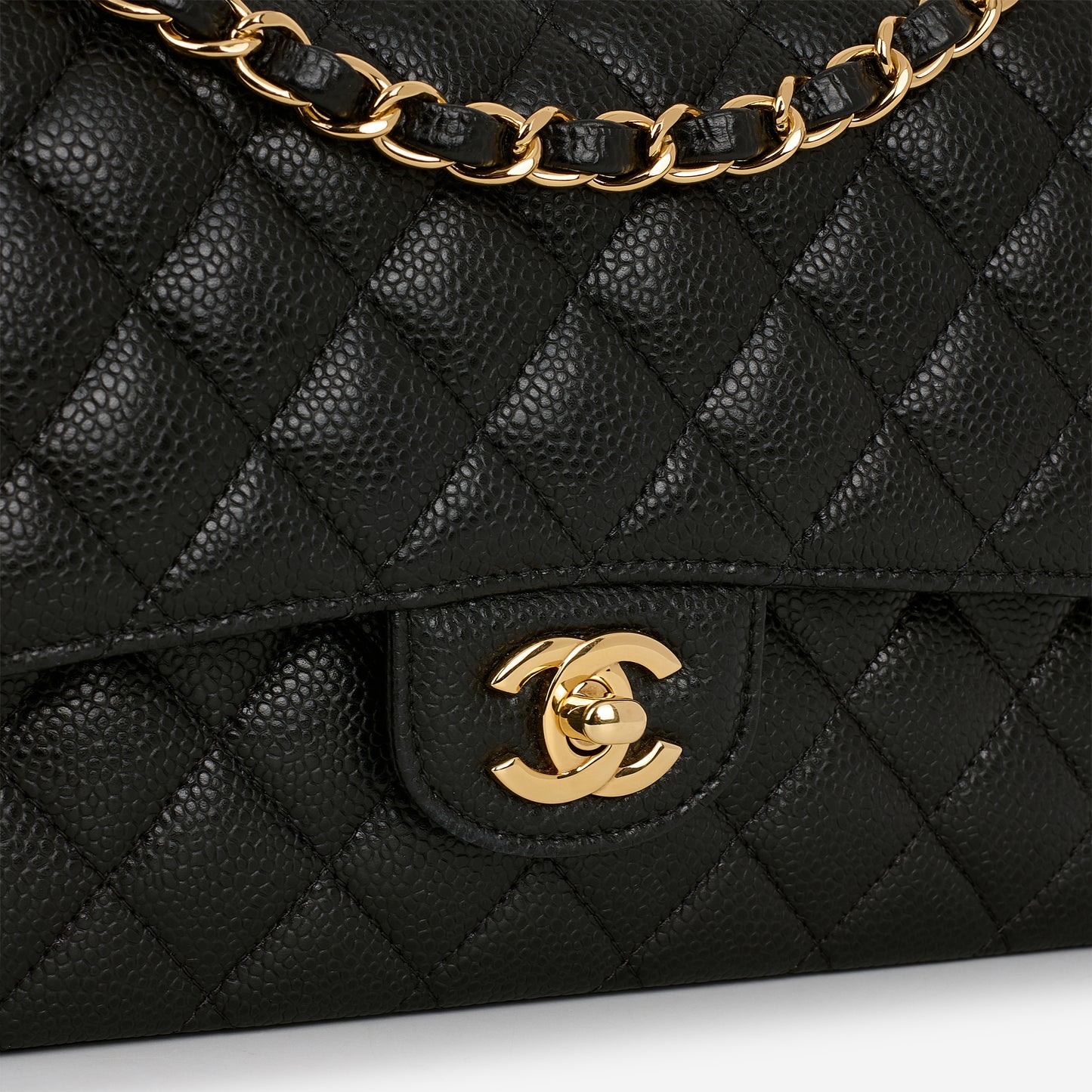 Chanel Medium Classic Flap - Black Caviar | Gold Hardware