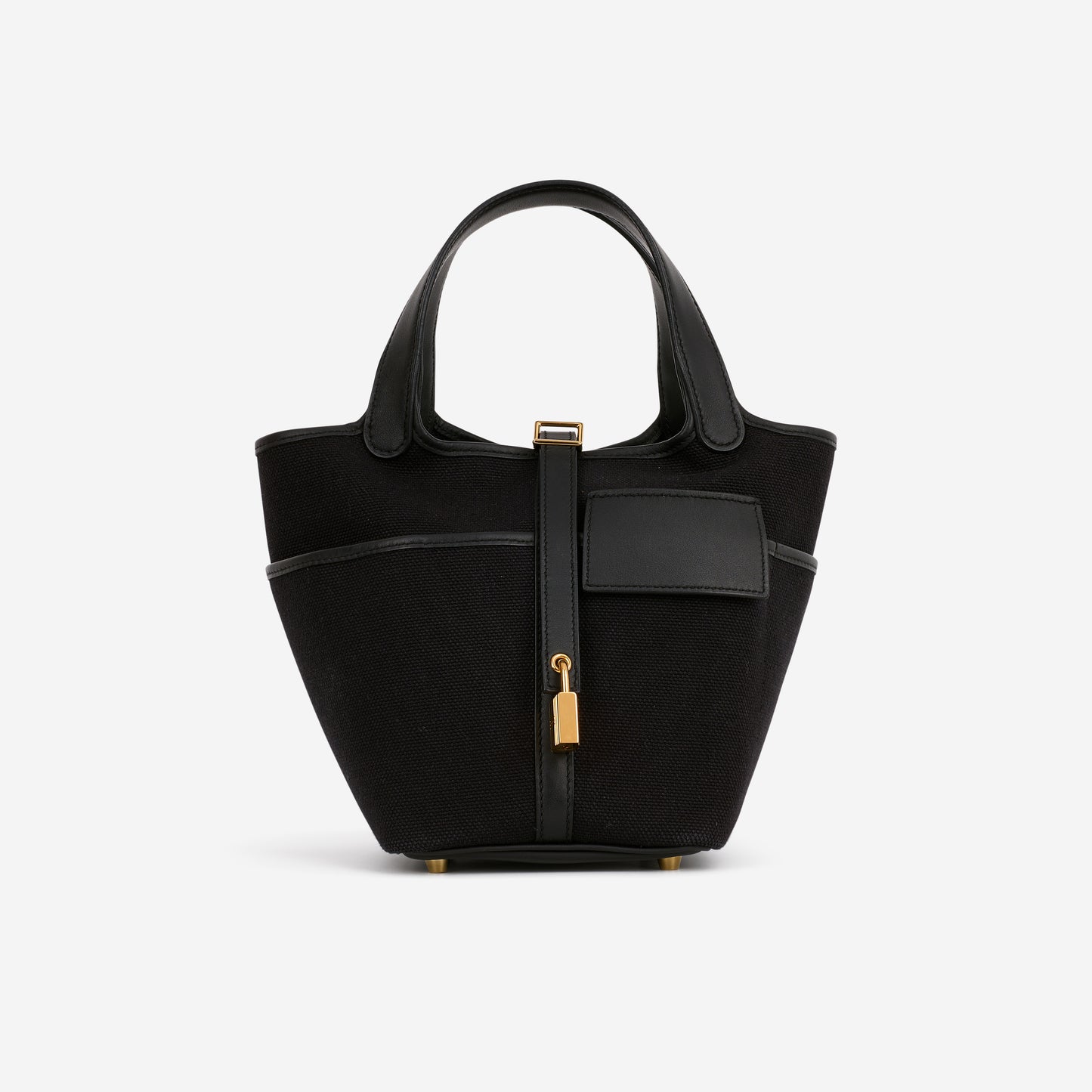 Hermès Picotin 18 Cargo - Noir Canvas / Swift | Gold Hardware - Bagista