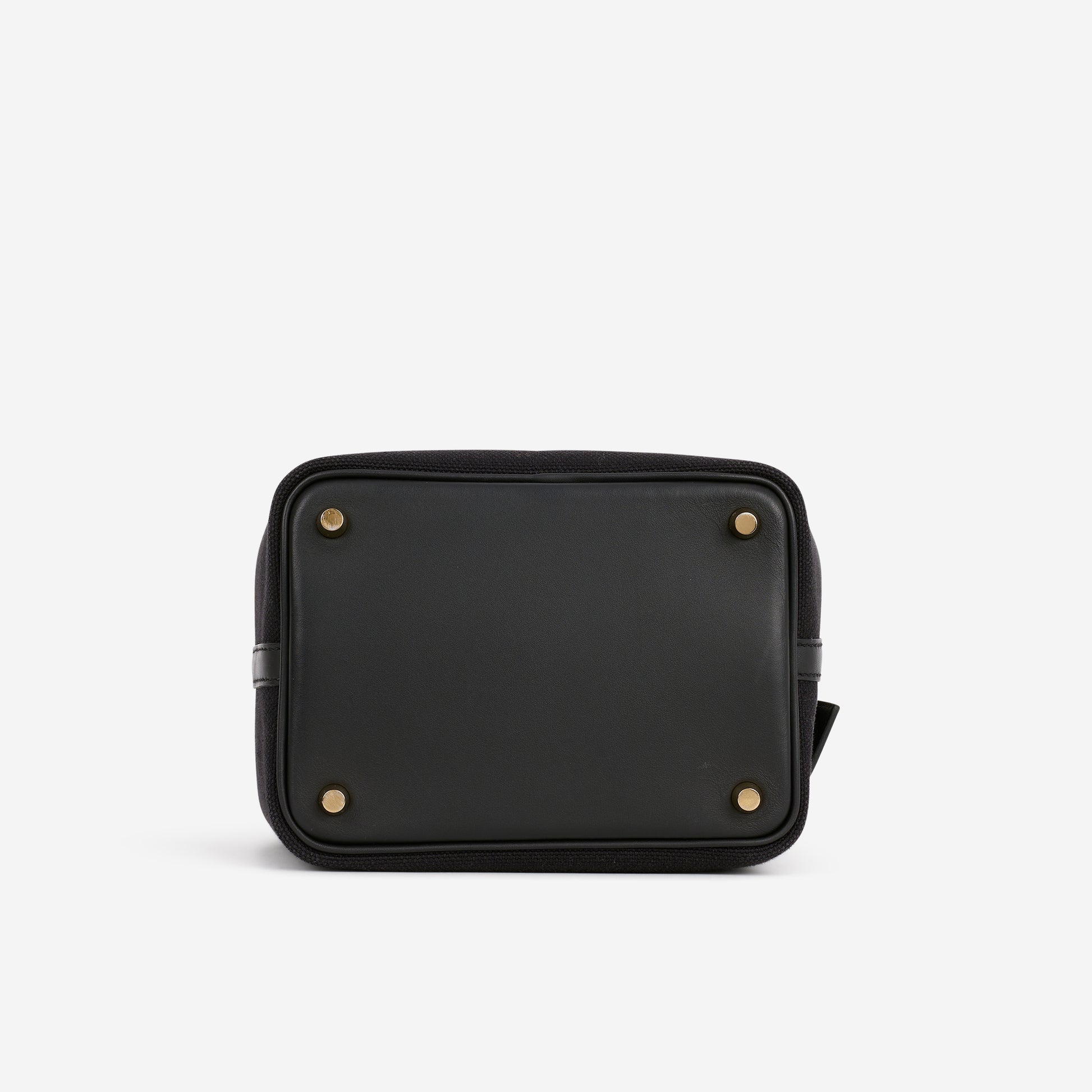 Hermès Picotin 18 Cargo - Noir Canvas / Swift | Gold Hardware - Bagista