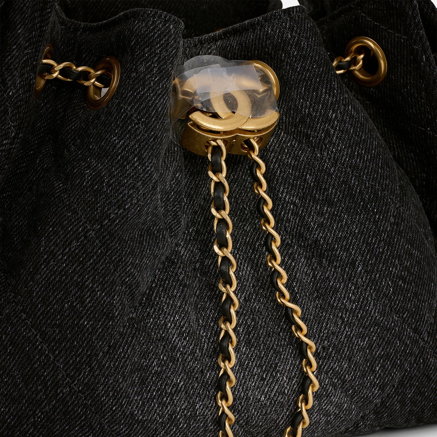 Chanel Mini 25 Hobo - Dark Denim Ombre | Aged Gold Hardware - Bagista