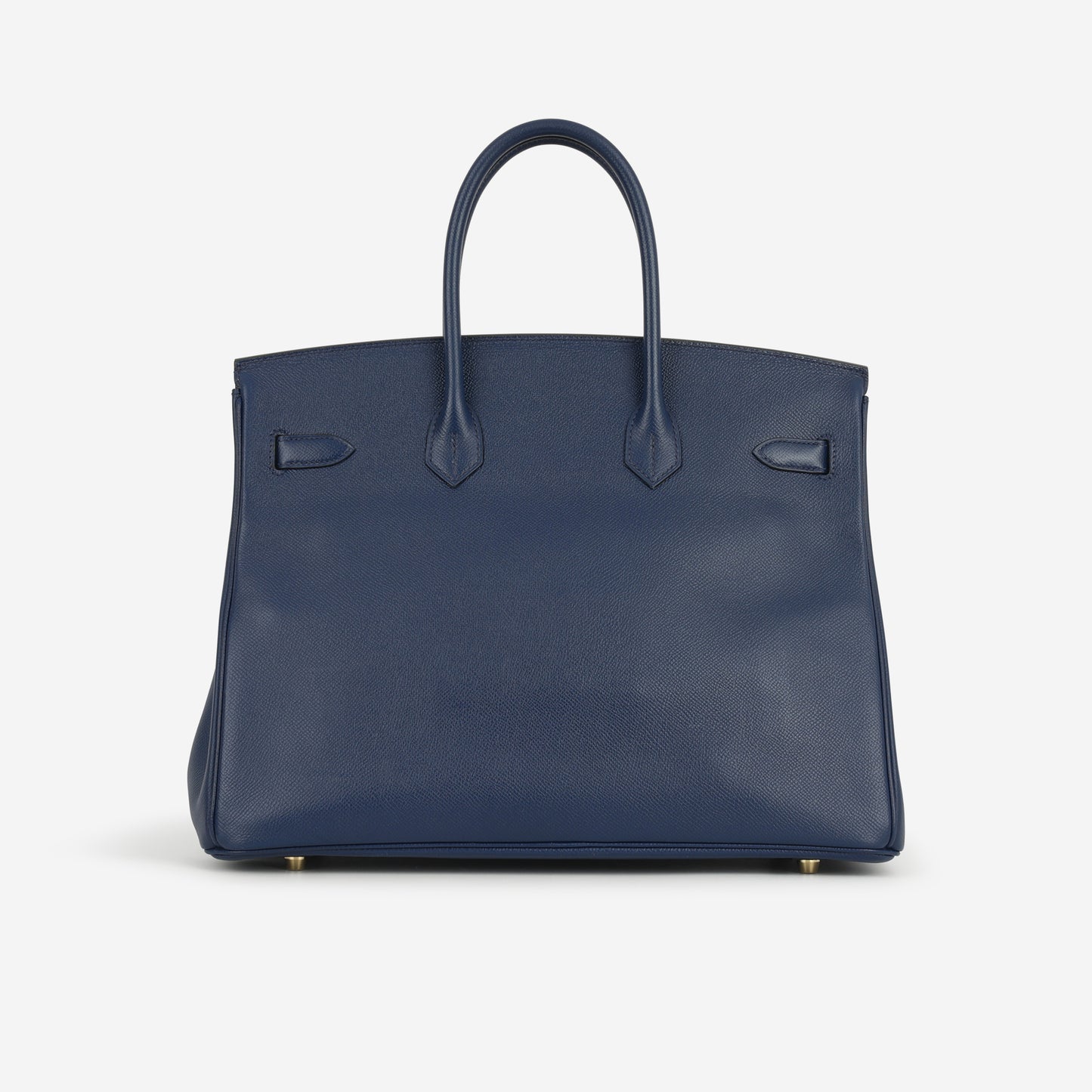 Hermès Birkin 35 - Bleu Saphir Epsom Retourne | Gold Hardware