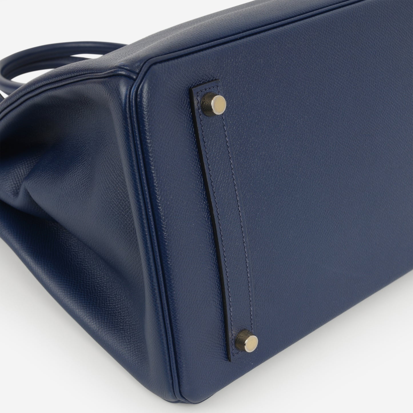 Hermès Birkin 35 - Bleu Saphir Epsom Retourne | Gold Hardware