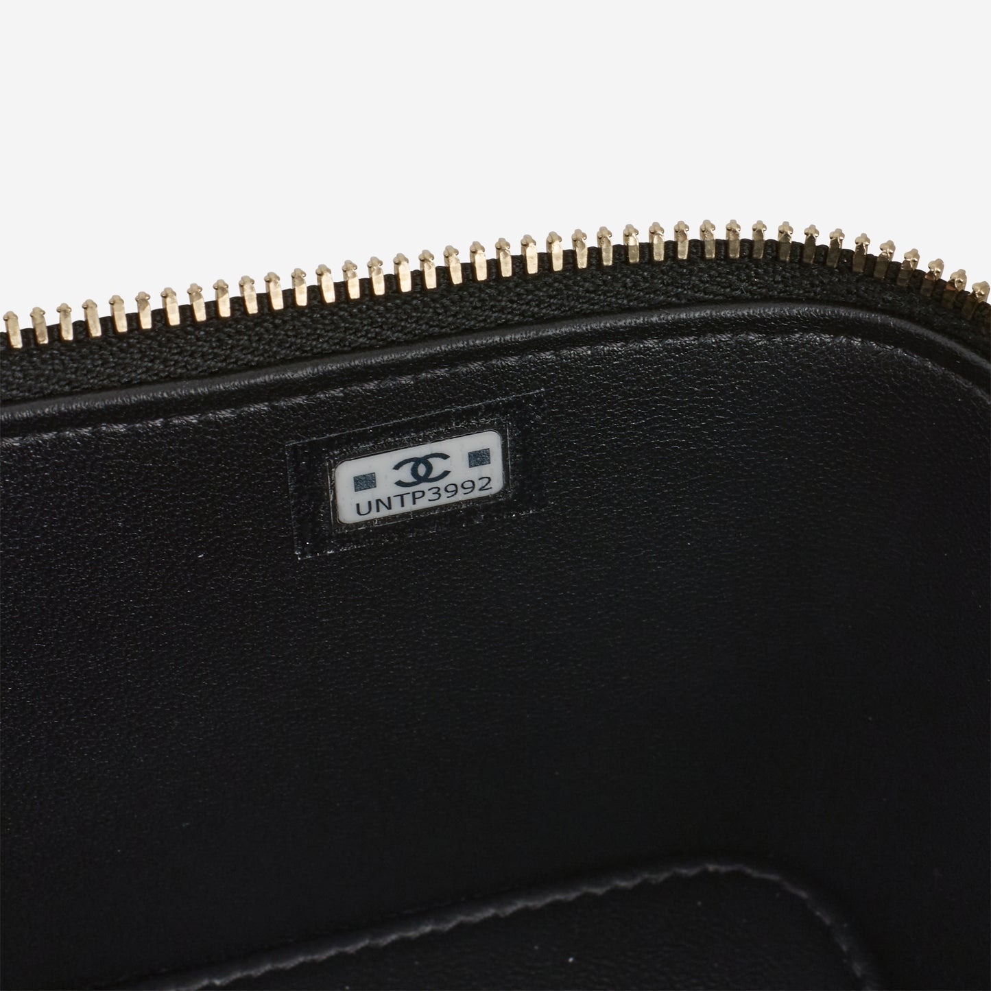 Chanel 26S Long Vanity with Chain - Black Lambskin | Gold Hardware
