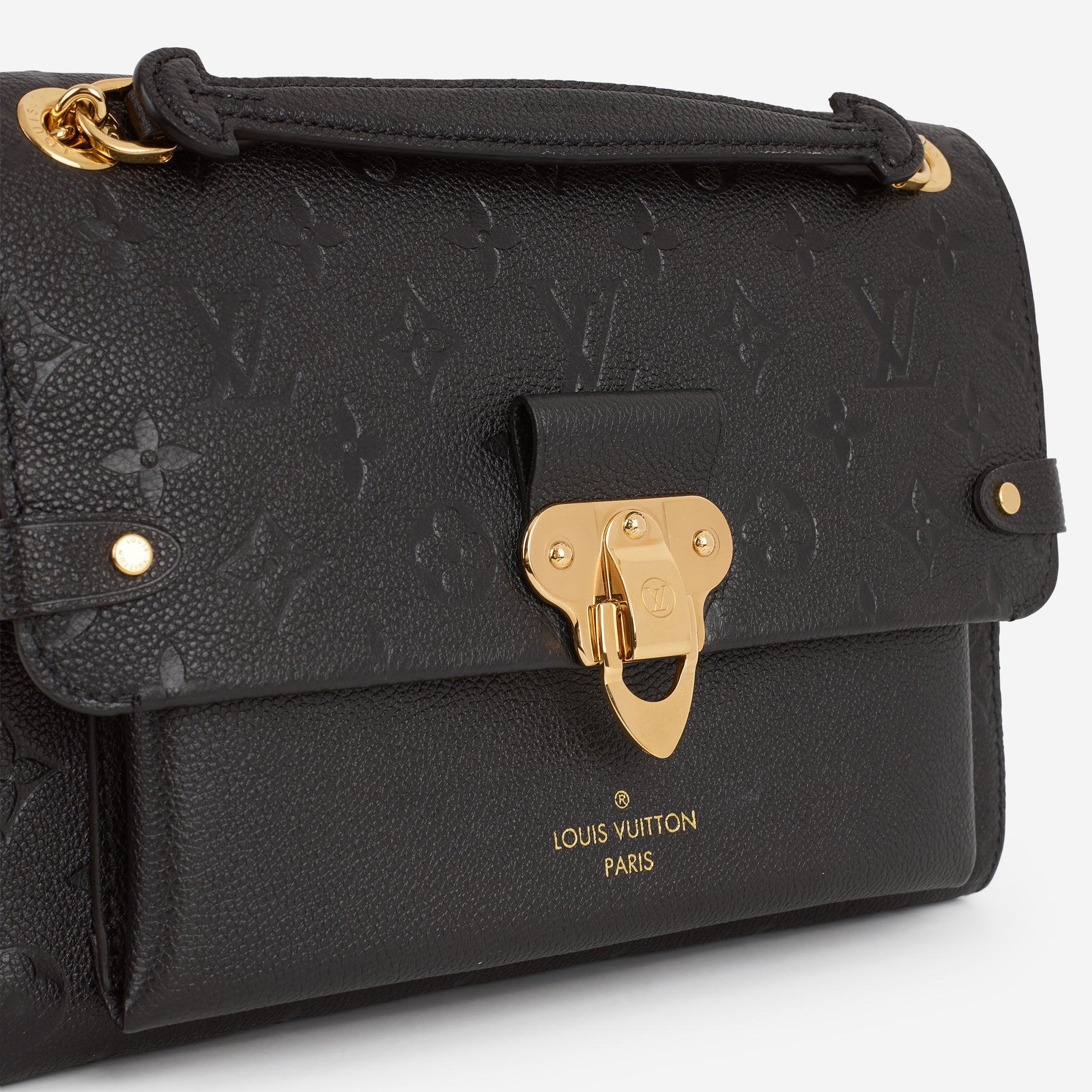 Louis Vuitton Vavin PM - Black Empreinte | Gold Hardware - Bagista
