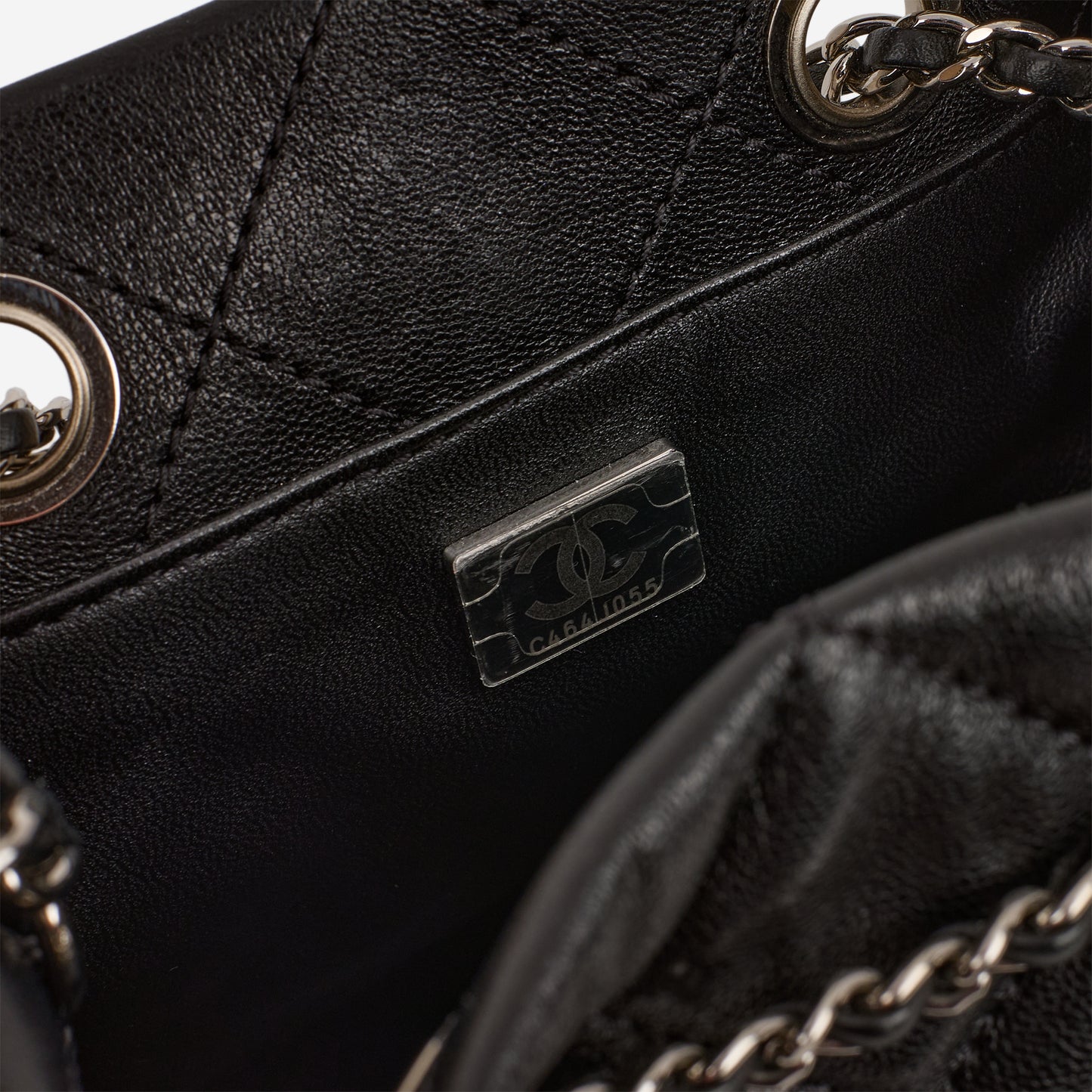 Chanel Rainbow CC Drawstring Bucket Bag - Black Lambskin | Rainbow CC Hardware - Bagista