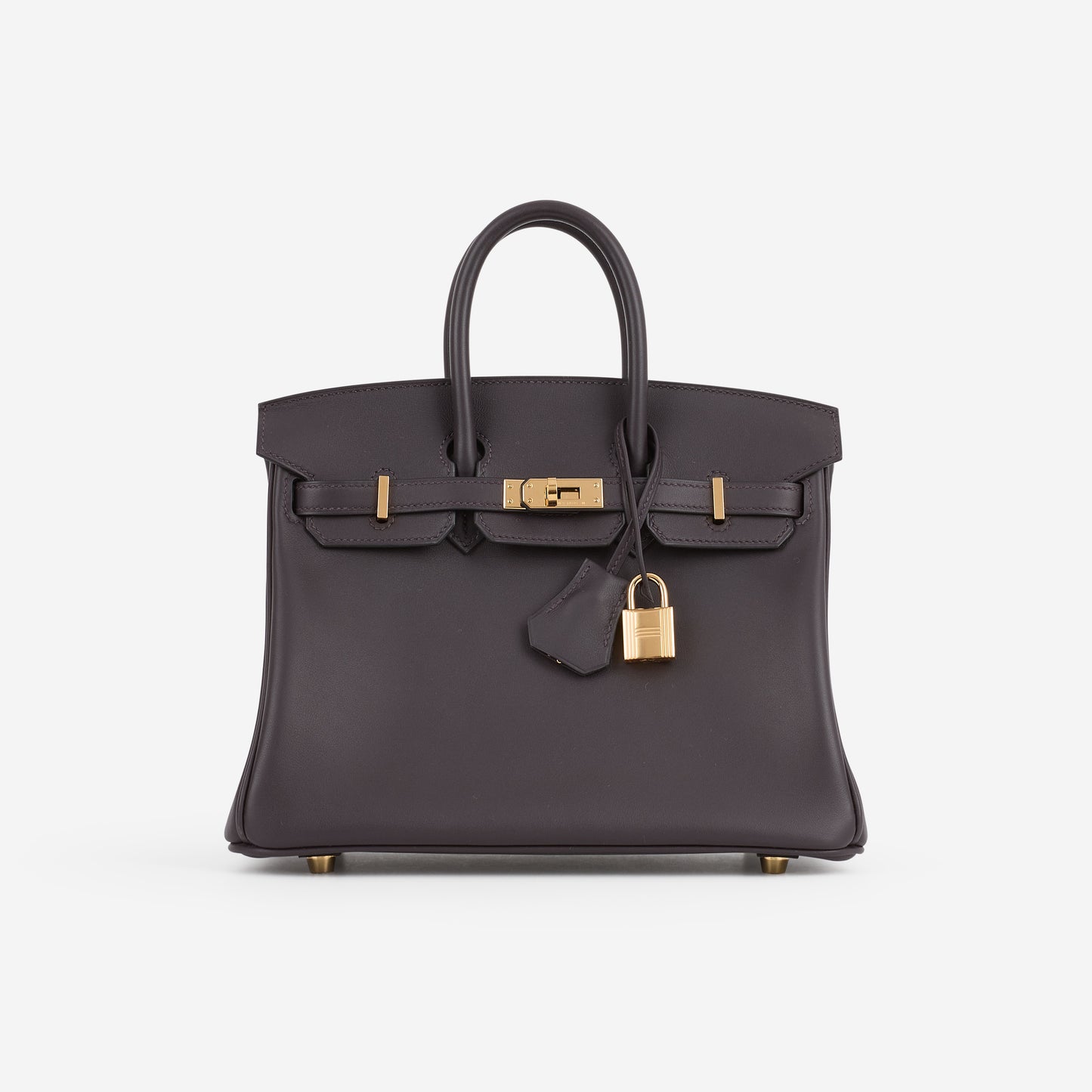 Hermès Birkin 25 - Prunoir Swift | Gold hardware - Bagista