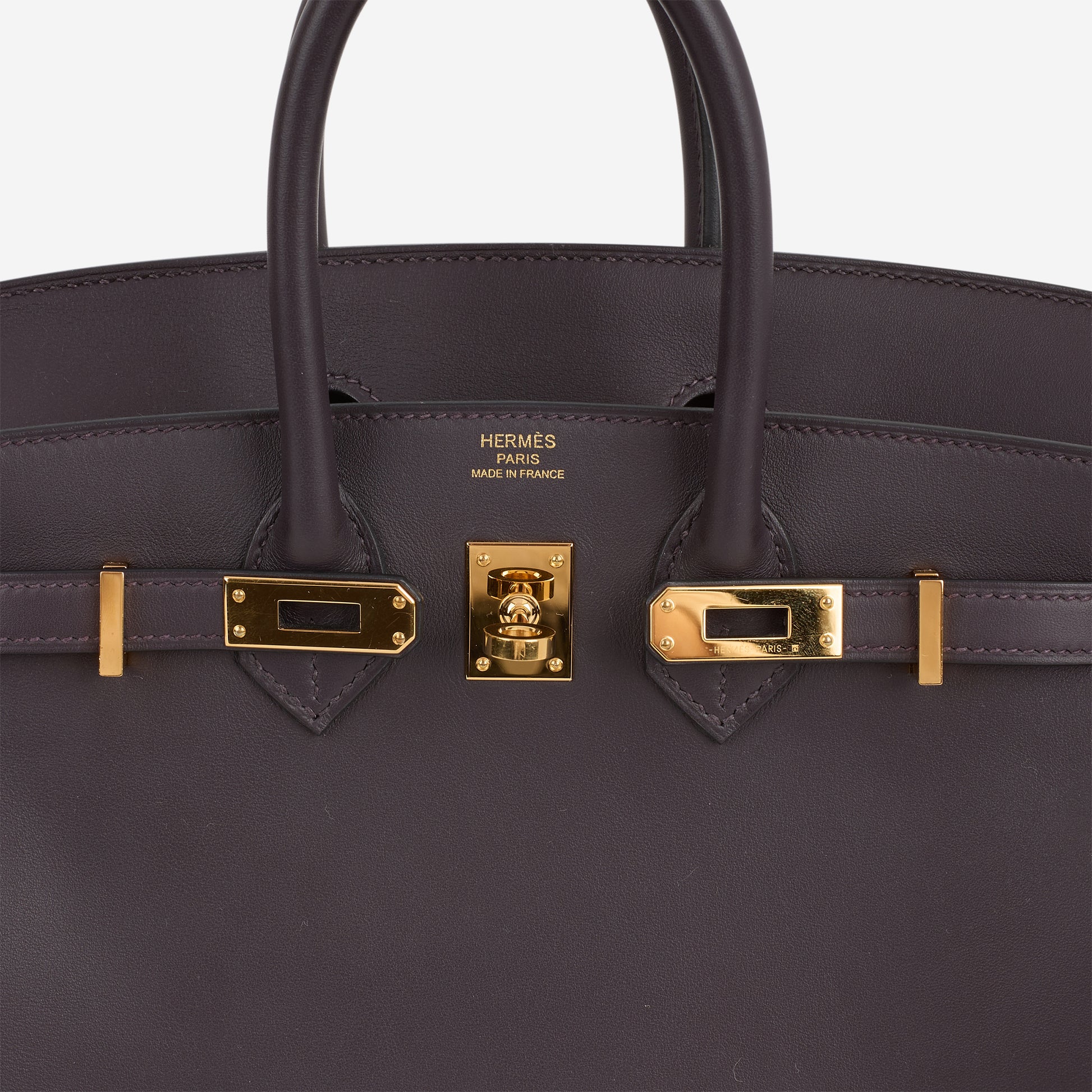 Hermès Birkin 25 - Prunoir Swift | Gold hardware - Bagista