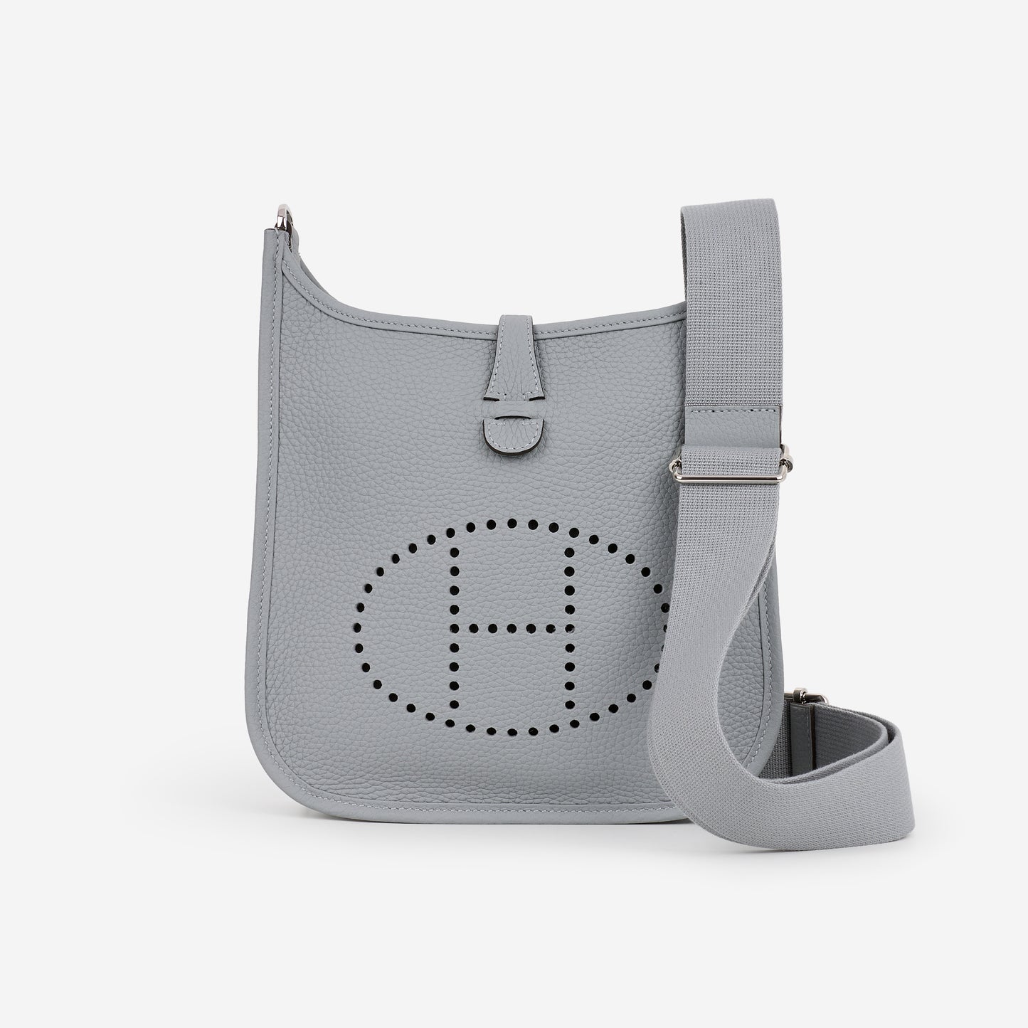 Hermès Evelyne 23 - Gris Pantin Clemence | Palladium Hardware - Bagista