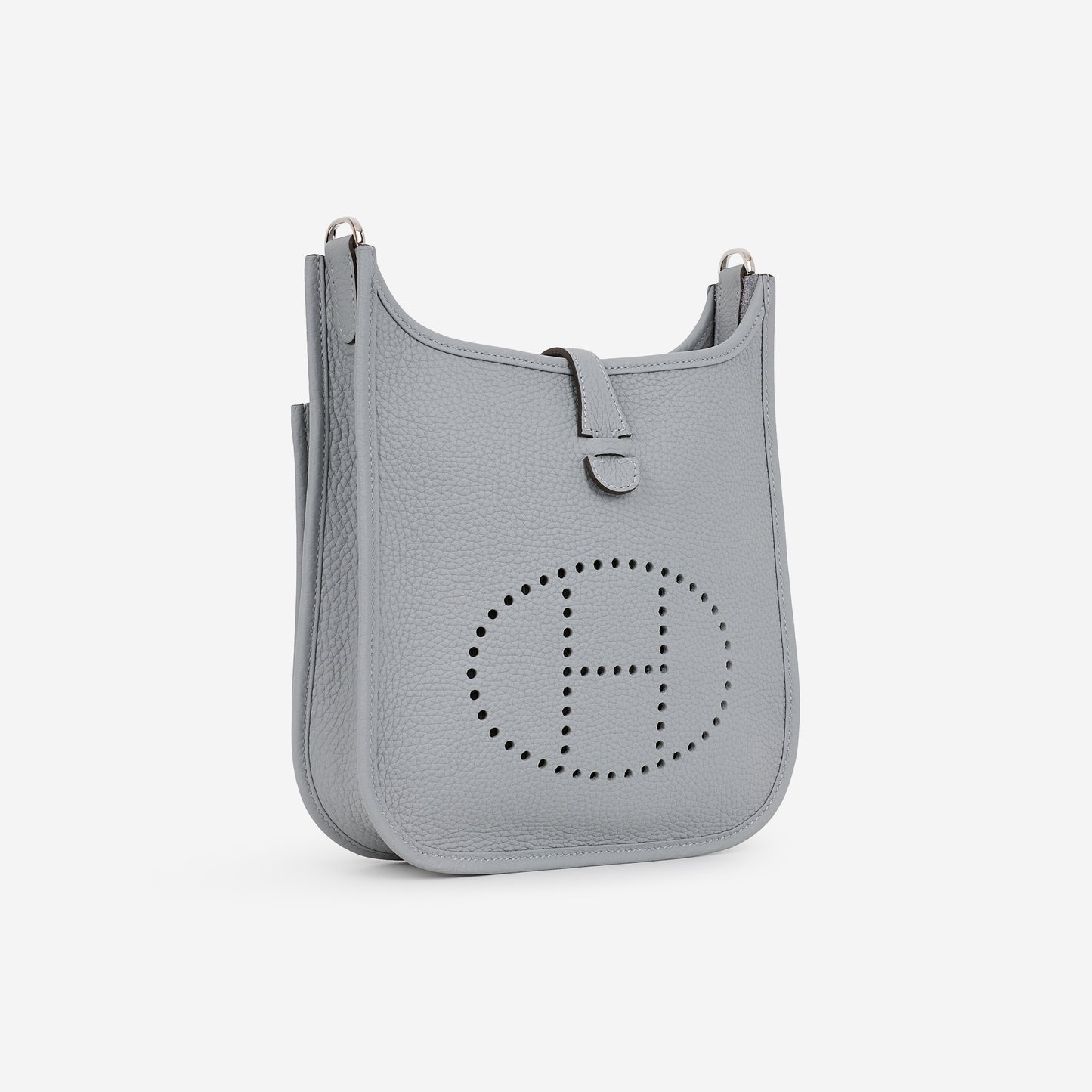 Hermès Evelyne 23 - Gris Pantin Clemence | Palladium Hardware - Bagista