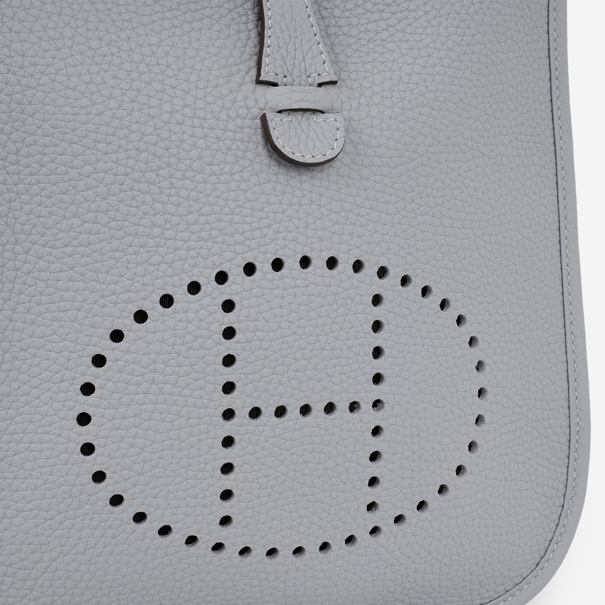 Hermès Evelyne 23 - Gris Pantin Clemence | Palladium Hardware - Bagista
